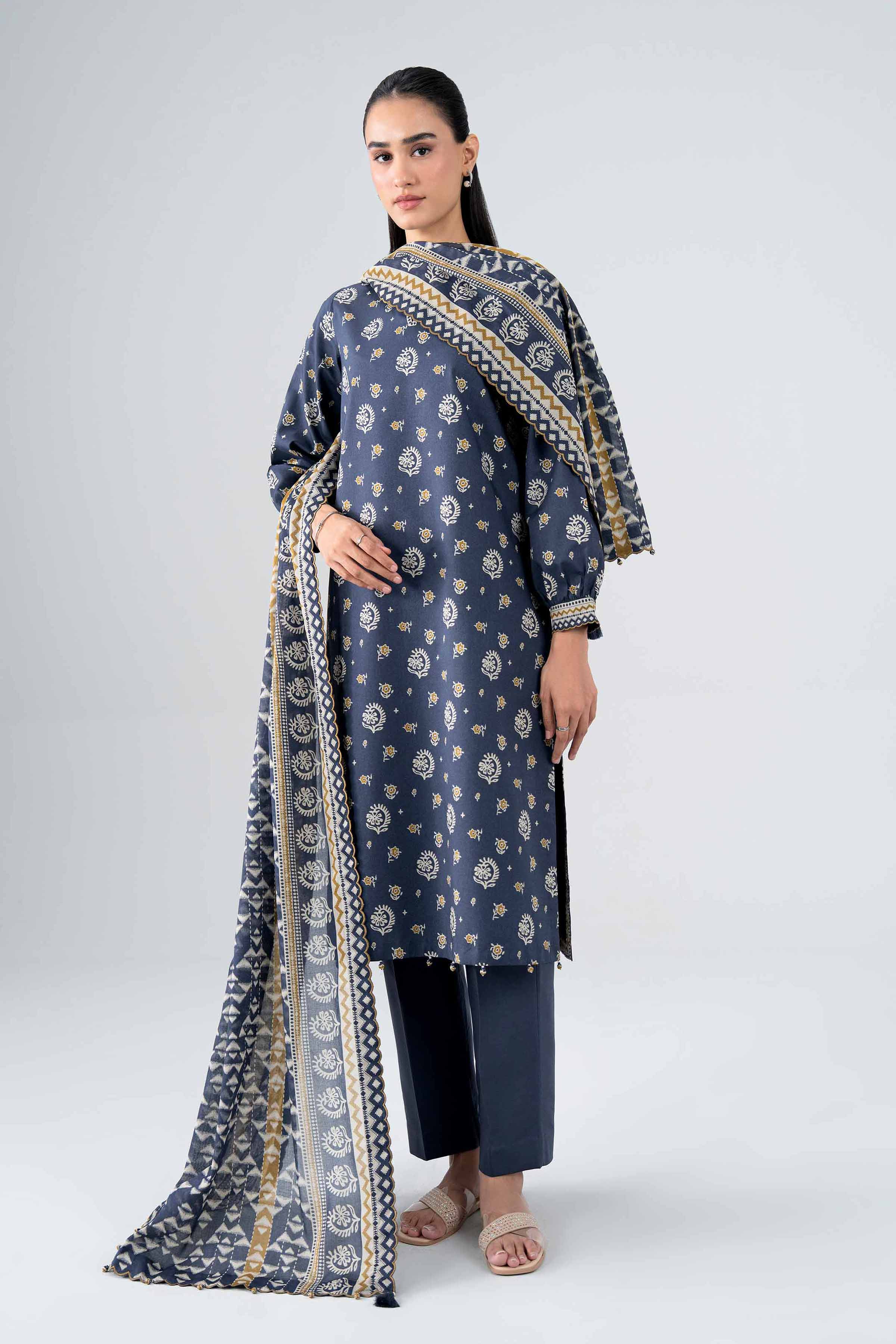 3 Piece - Printed Suit - 42602133