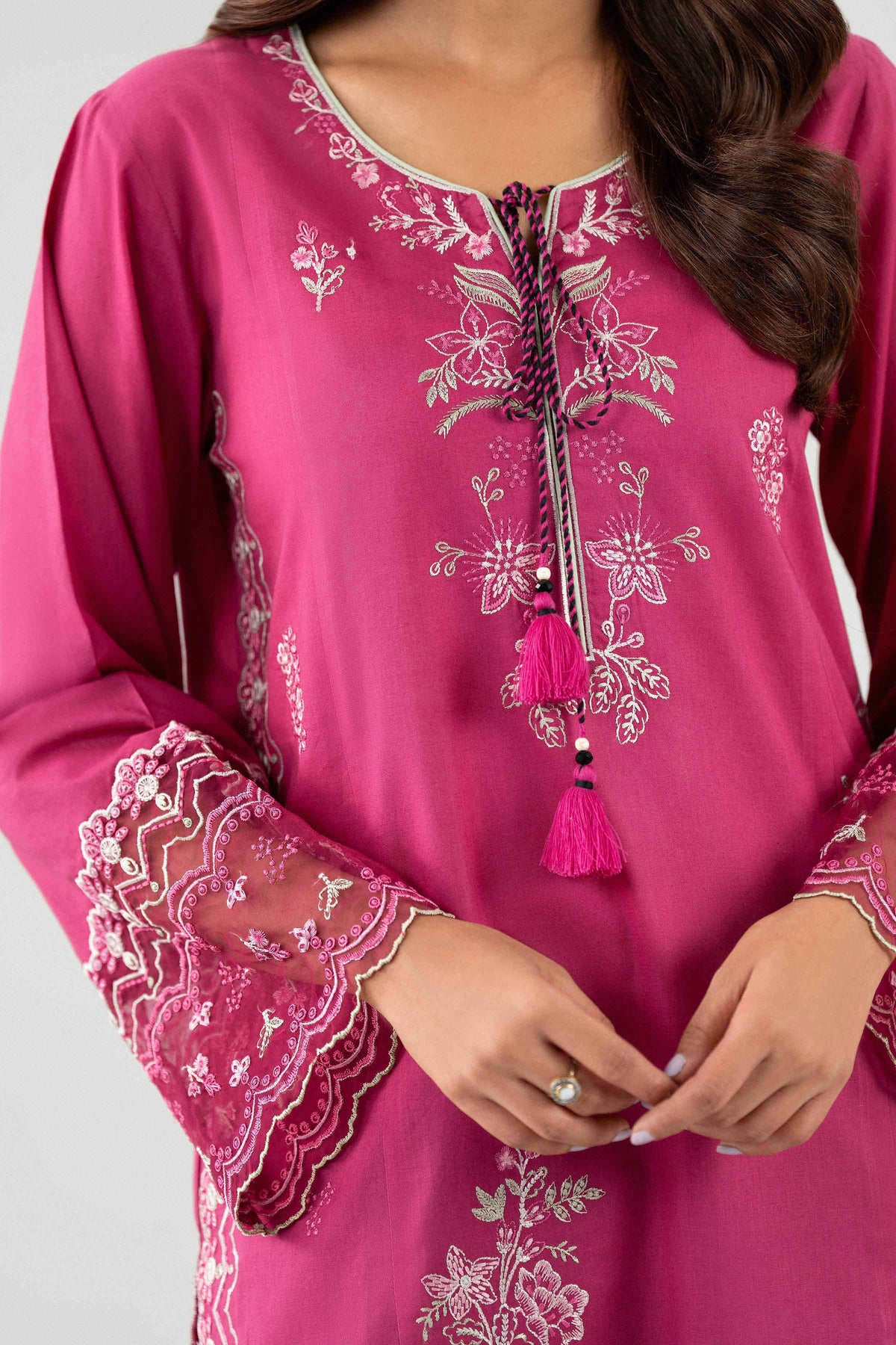 3 Piece - Digital Printed Embroidered Suit - 42602139 for Women - Unstitched Collection | Nishat | Shop Online