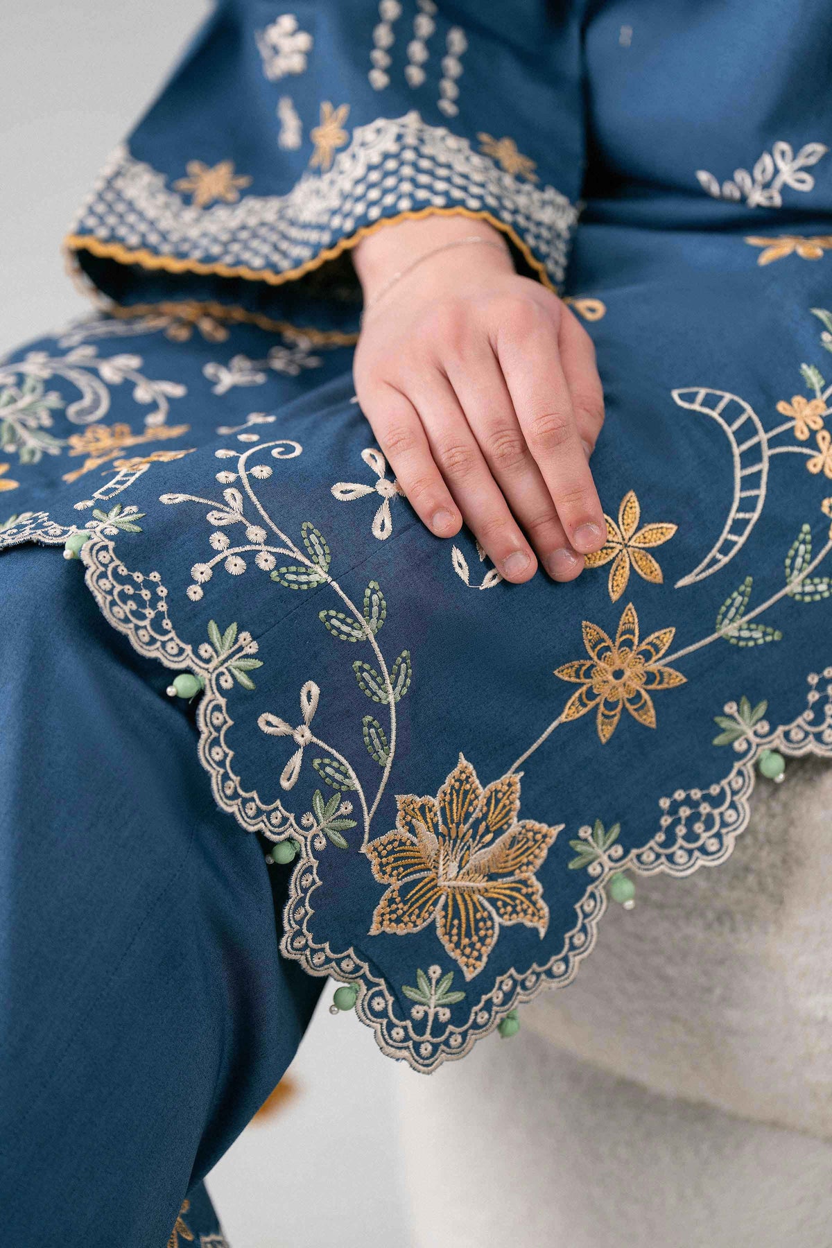 3 Piece - Digital Printed Embroidered Suit - 42602143 for Women - Unstitched Collection | Nishat | Shop Online