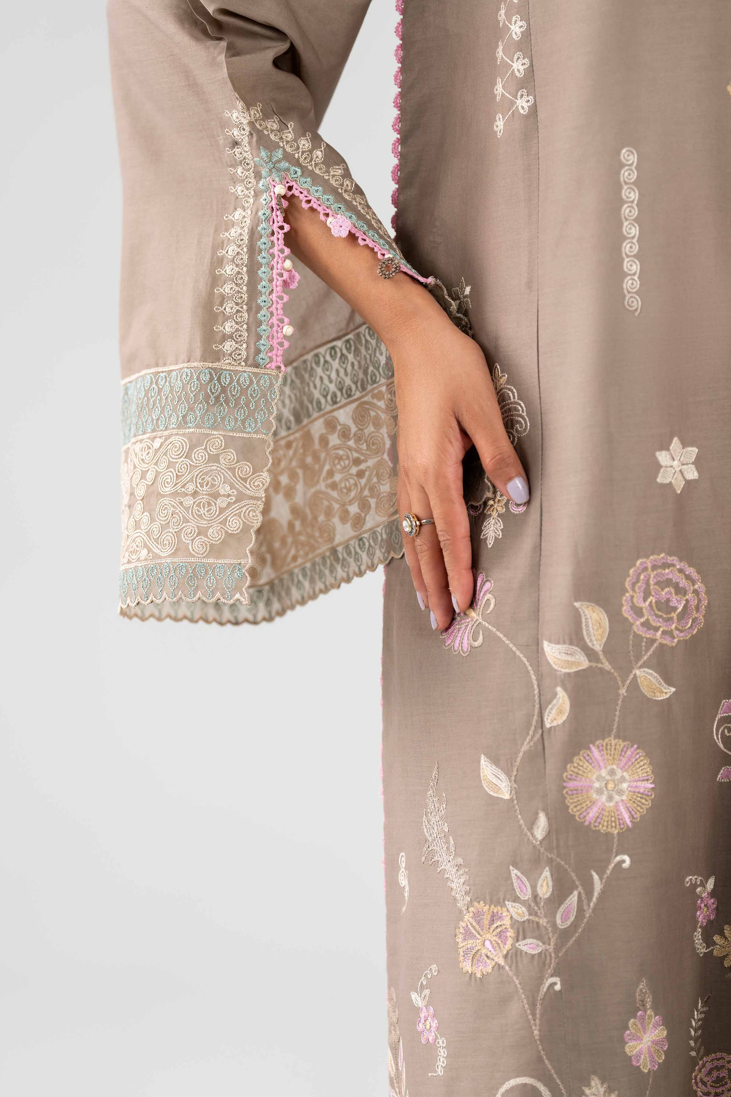 3 Piece - Printed Embroidered Suit - 42602151 for Women - Unstitched Collection | Nishat | Shop Online