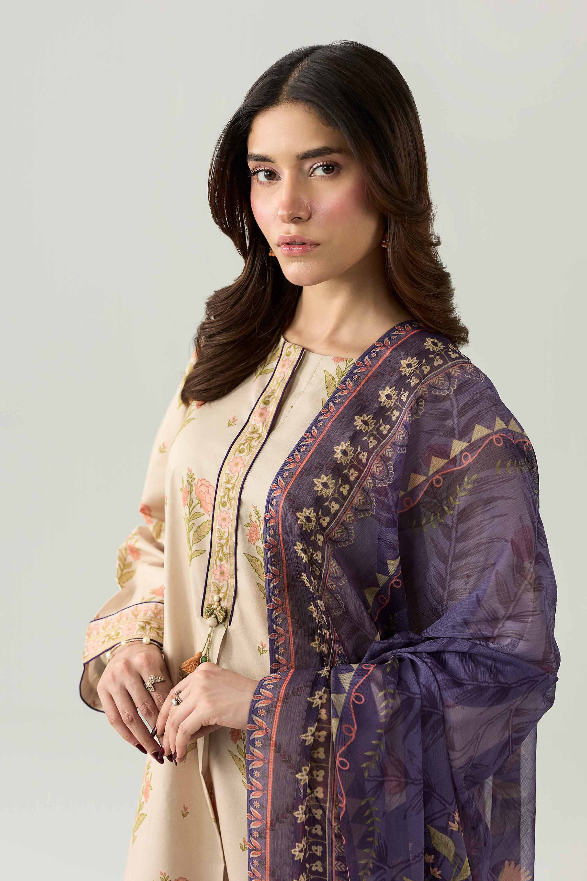 3 Piece - Digital Printed Suit - 42602192 for Women - Unstitched Collection | Nishat | Shop Online