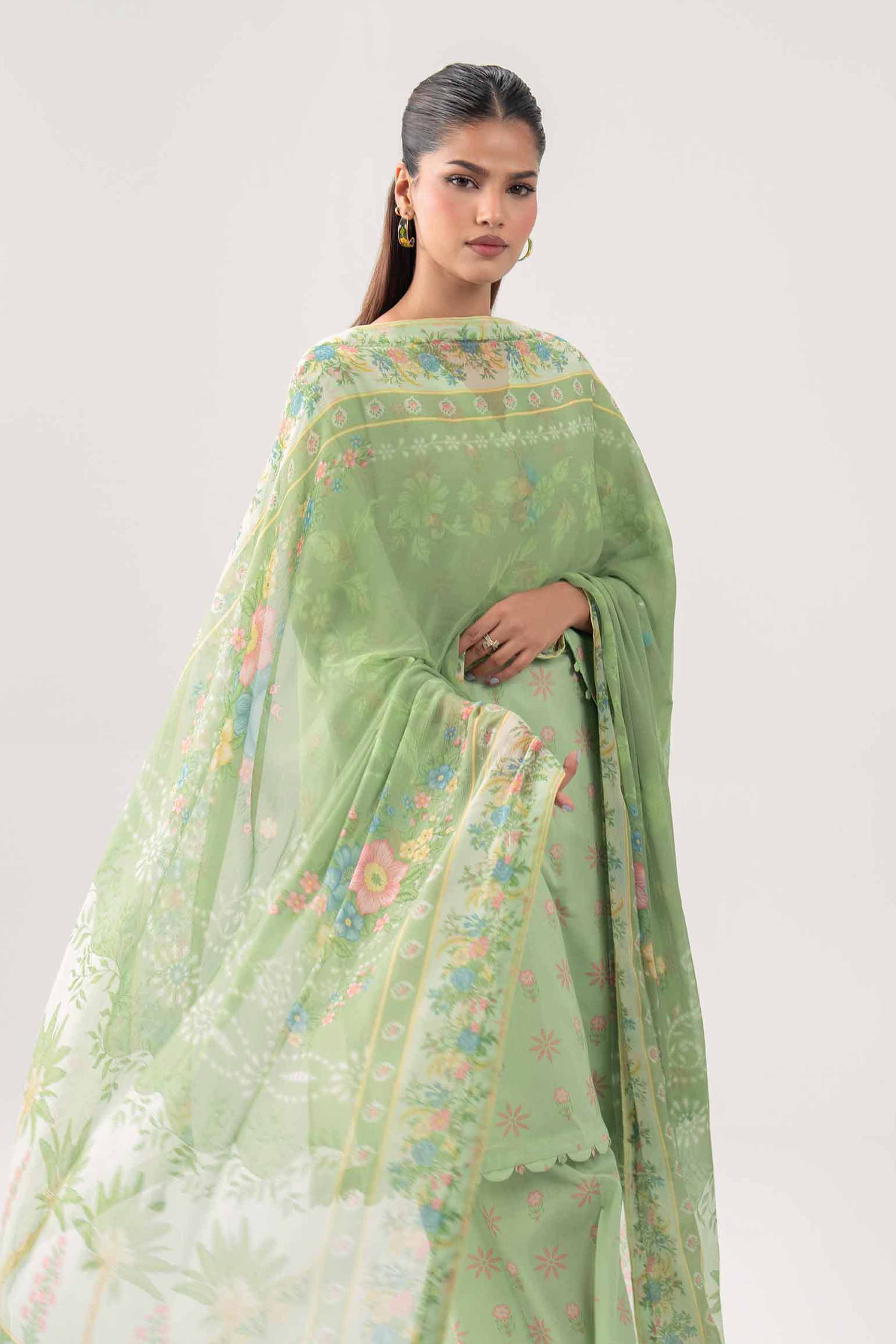 3 Piece - Digital Printed Suit - 42602193 for Women - Unstitched Collection | Nishat | Shop Online