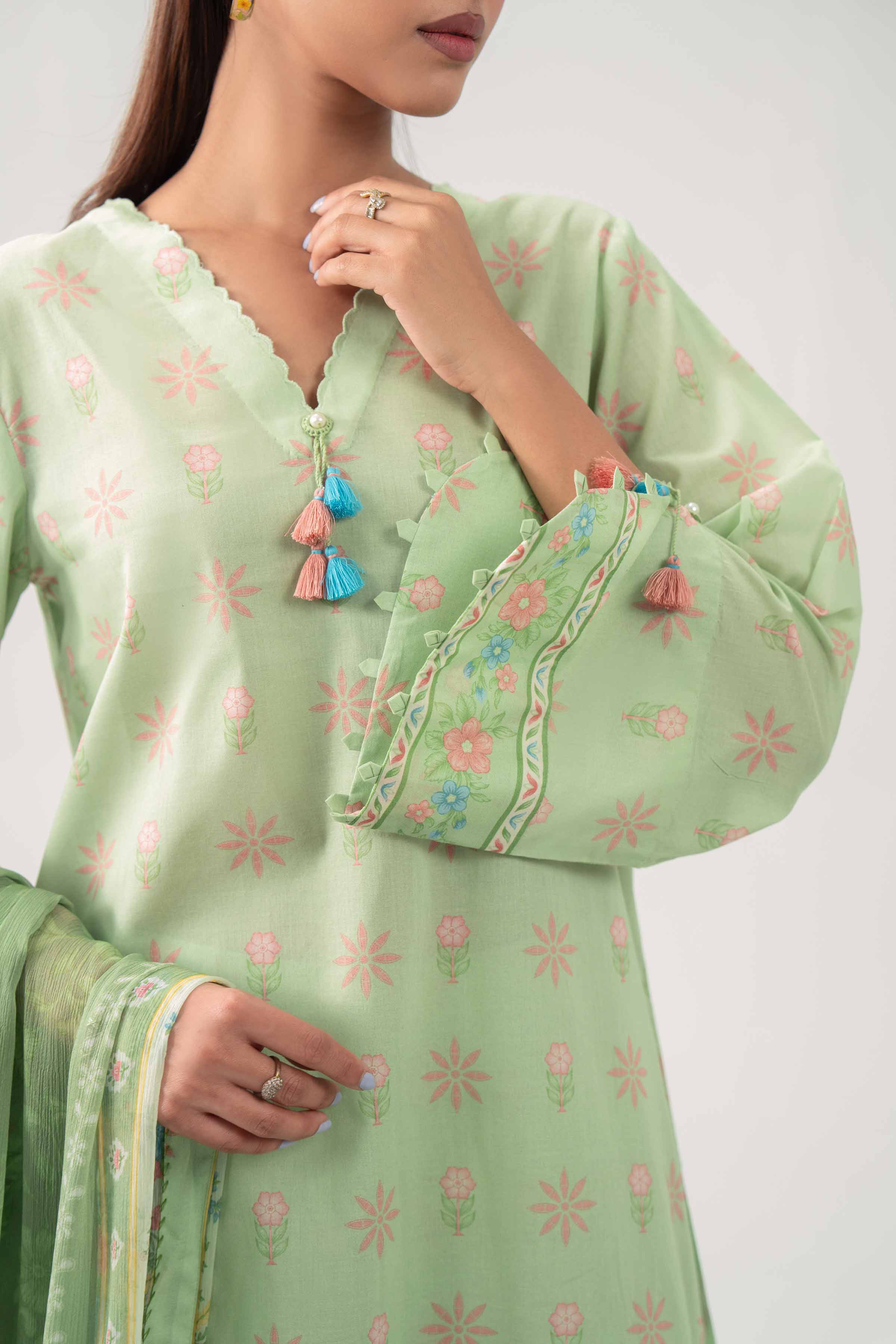 3 Piece - Digital Printed Suit - 42602193 for Women - Unstitched Collection | Nishat | Shop Online