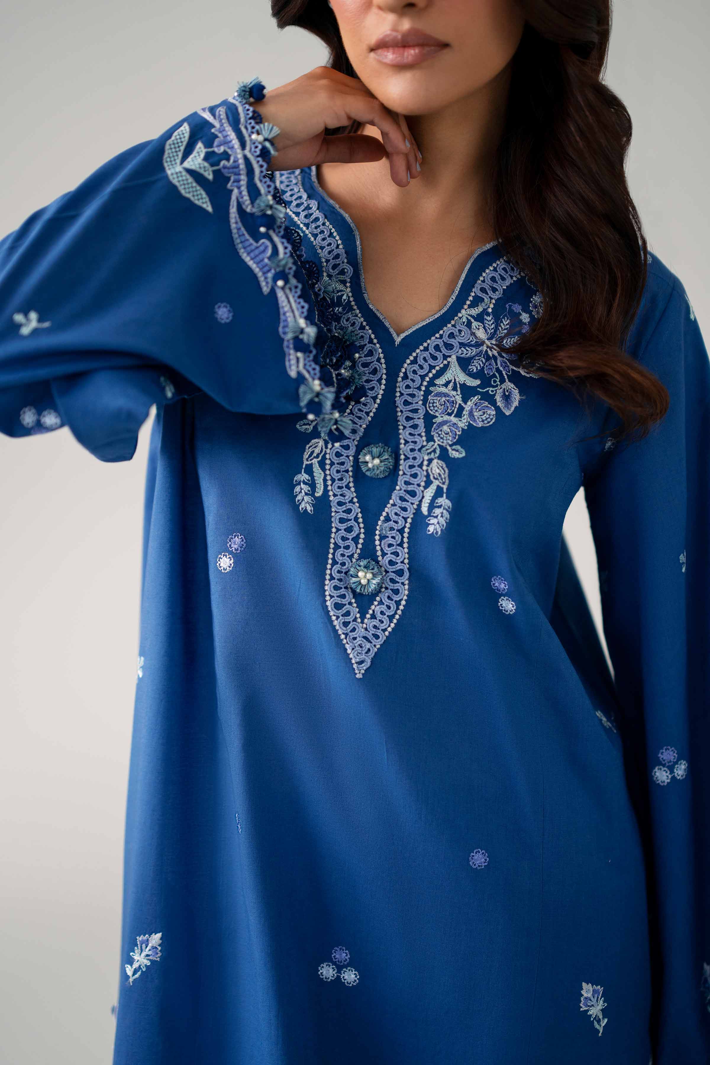 2 Piece - Embroidered Suit - 42602205