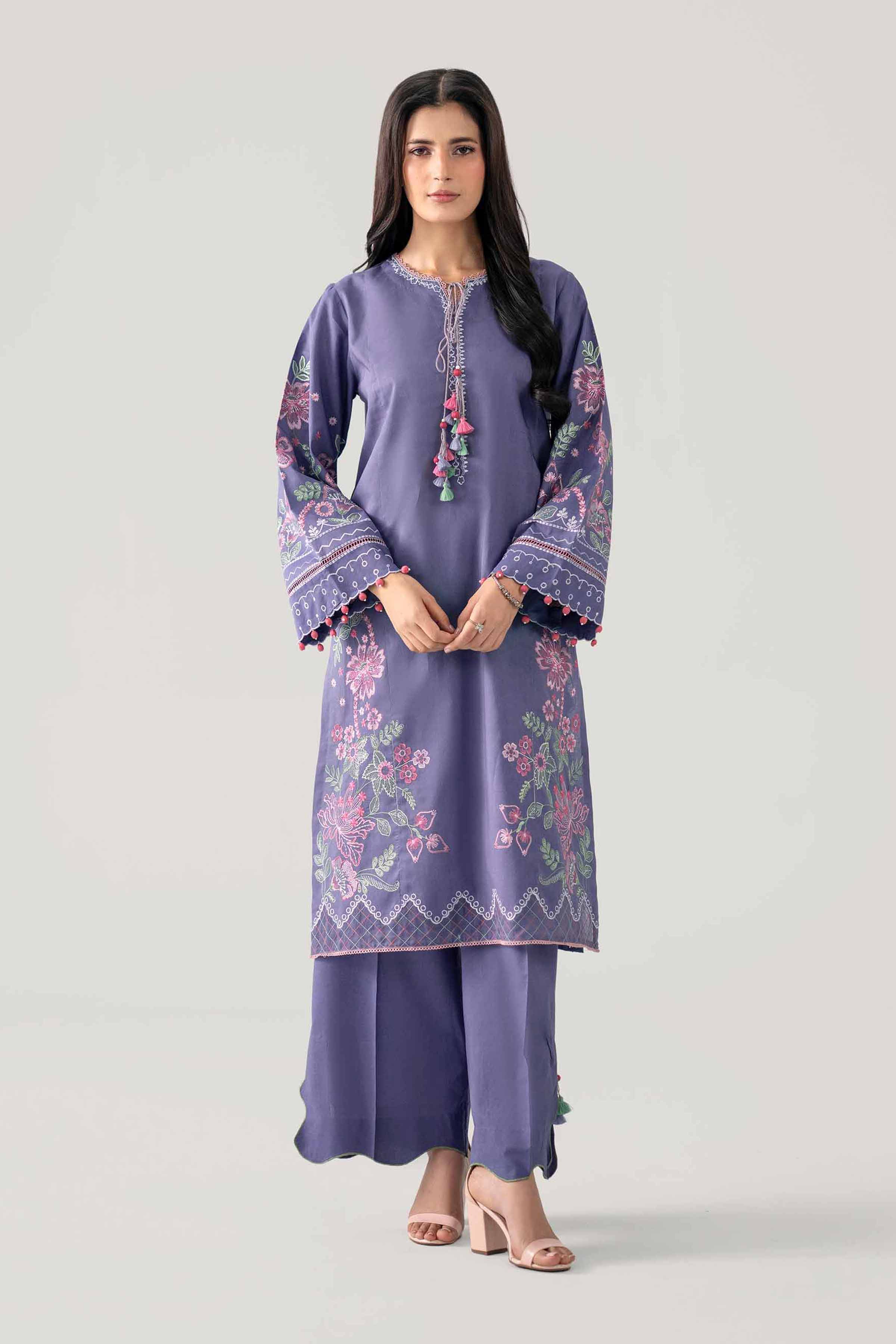 2 Piece - Embroidered Suit - 42602206