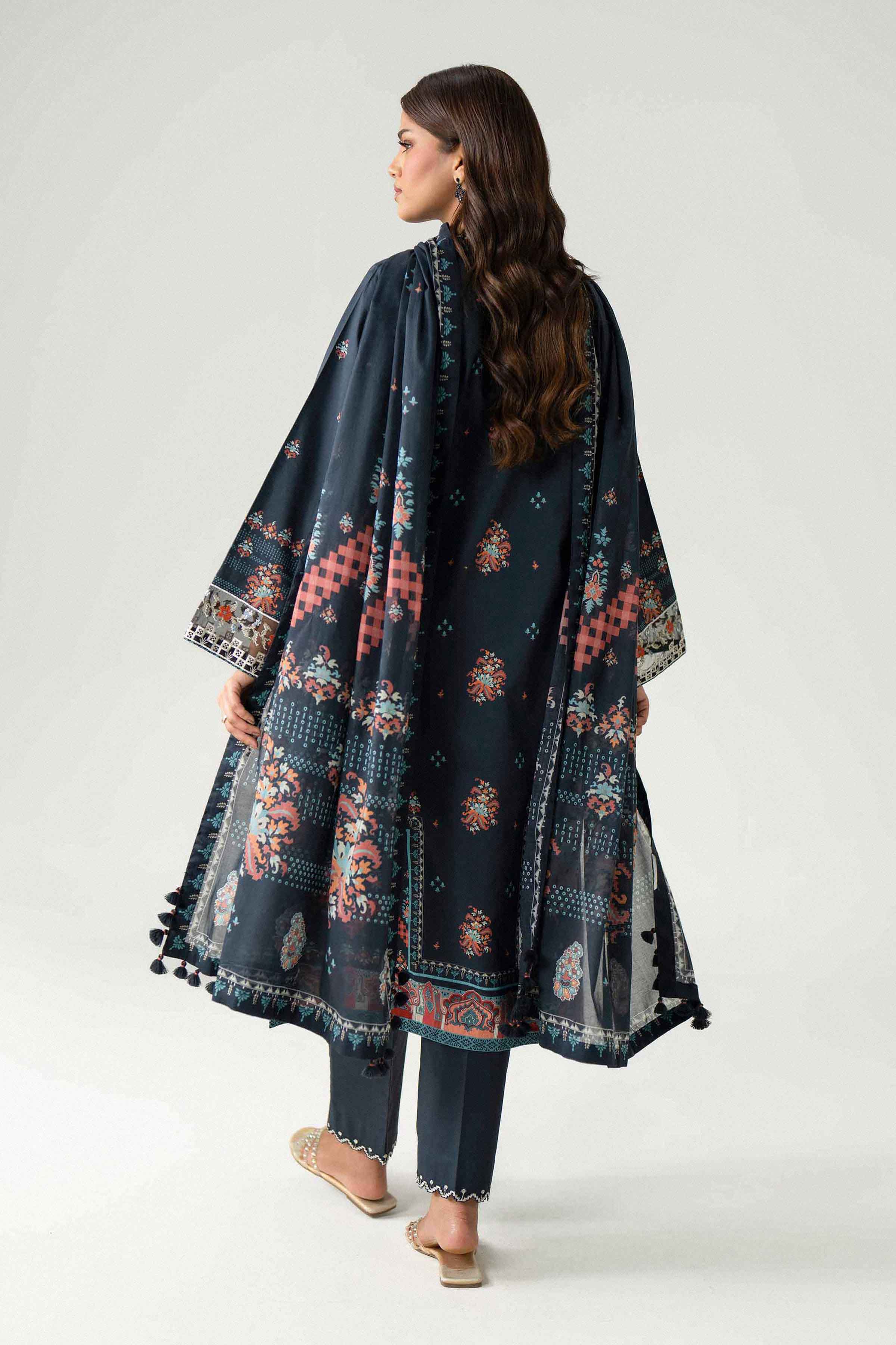 3 Piece - Digital Printed Embroidered Suit - 42602228 for Women - Unstitched Collection | Nishat | Shop Online