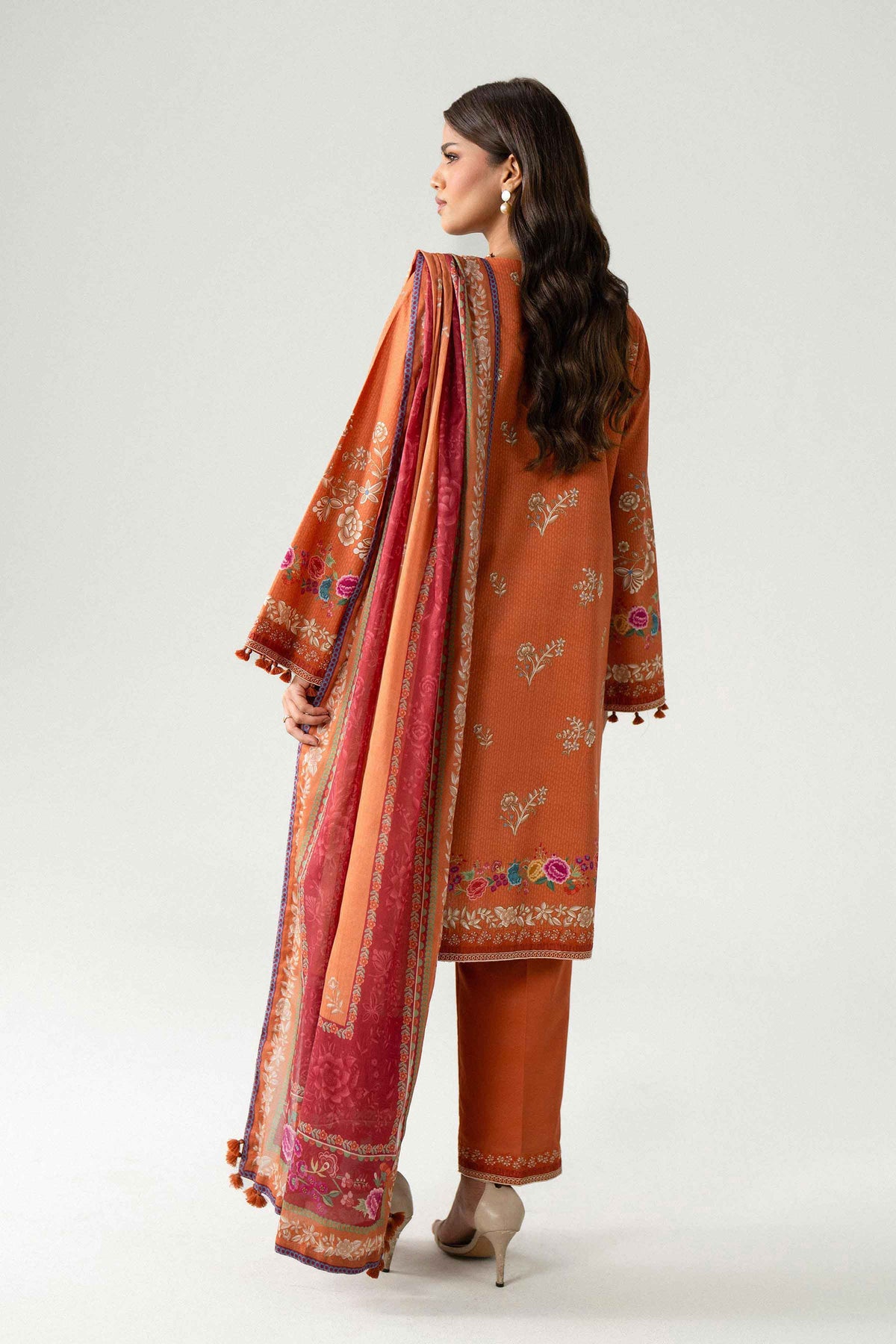 3 Piece - Digital Printed Embroidered Suit - 42602232 for Women - Unstitched Collection | Nishat | Shop Online