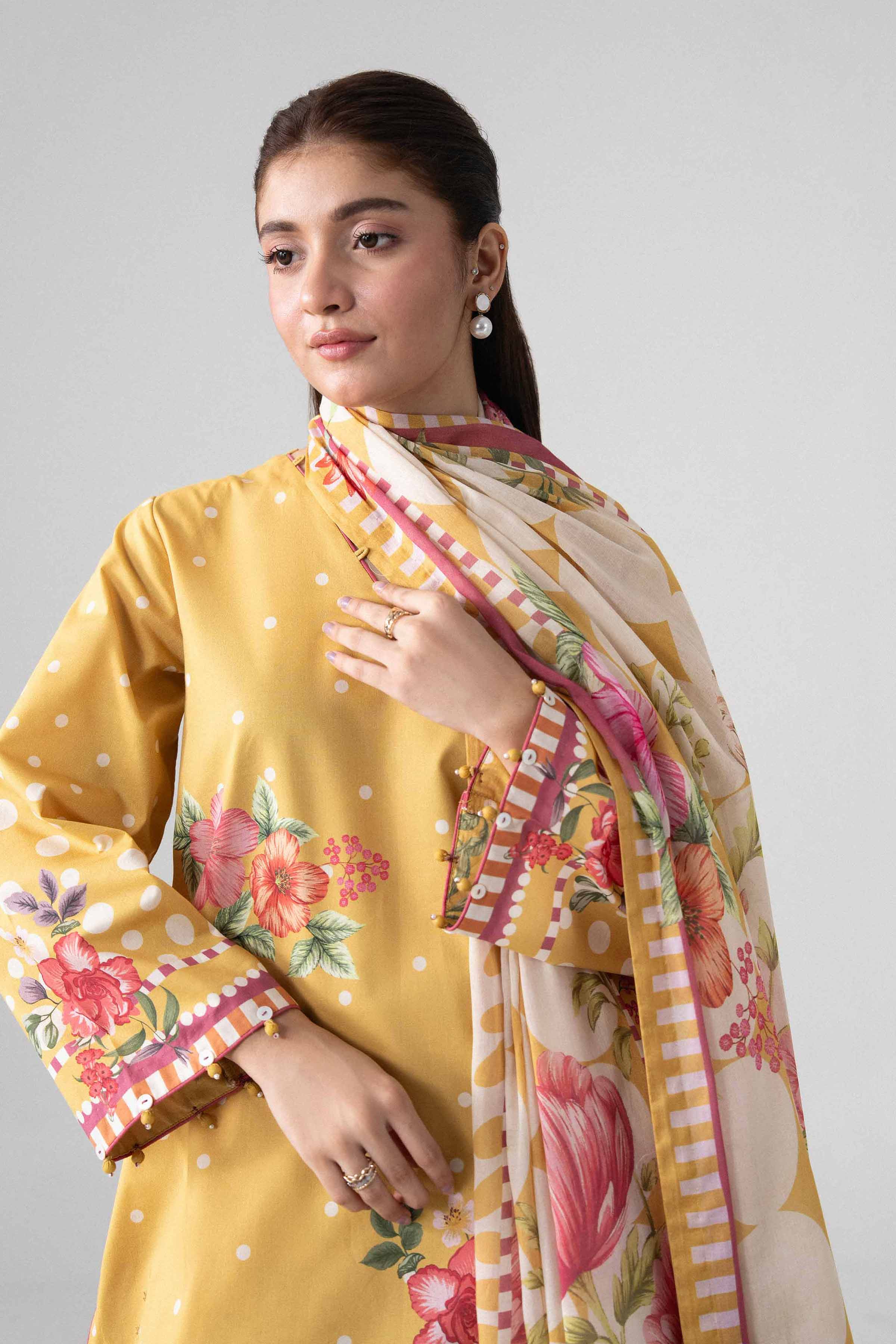 3 Piece - Digital Printed Suit - 42602238