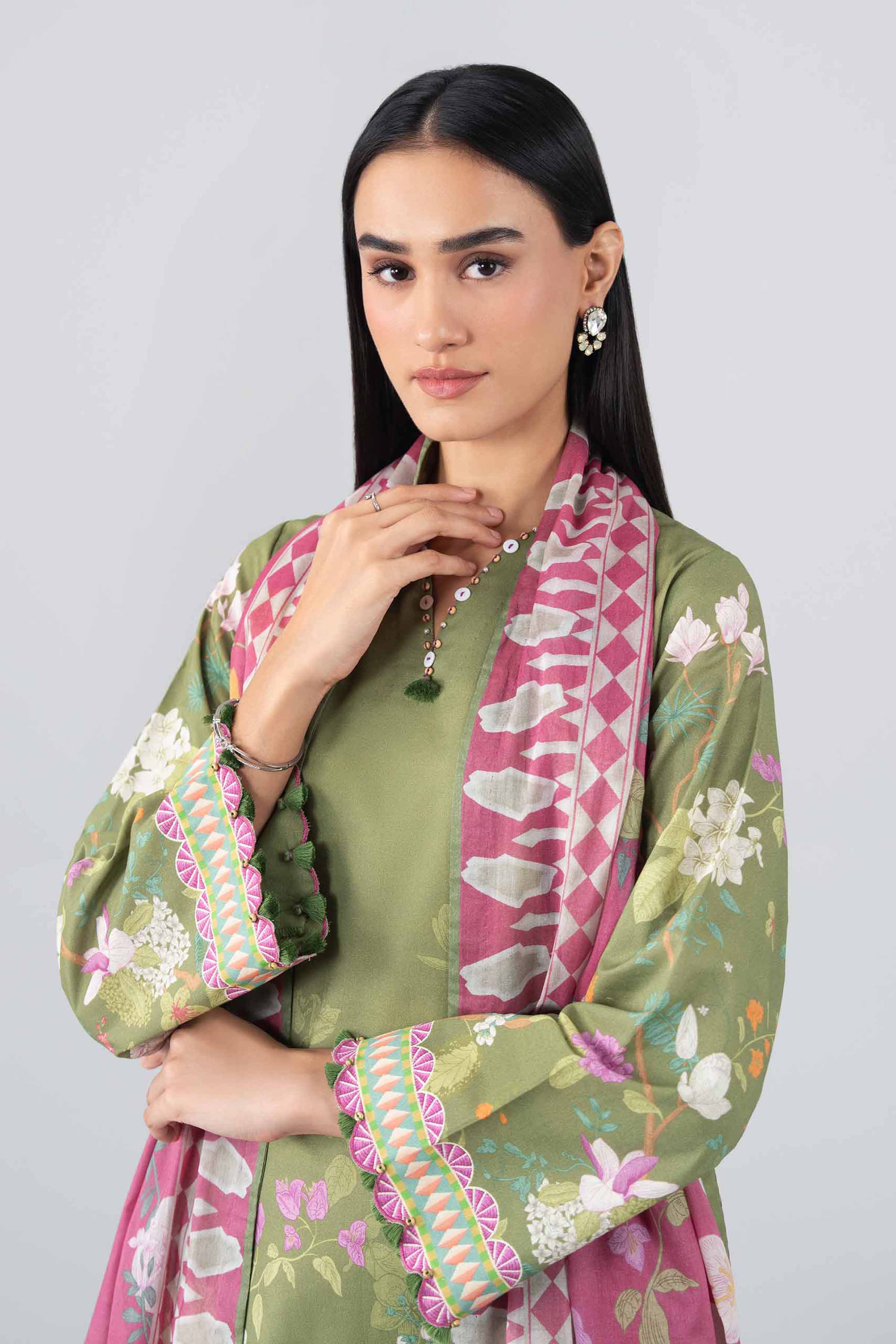 3 Piece - Digital Printed Suit - 42602240