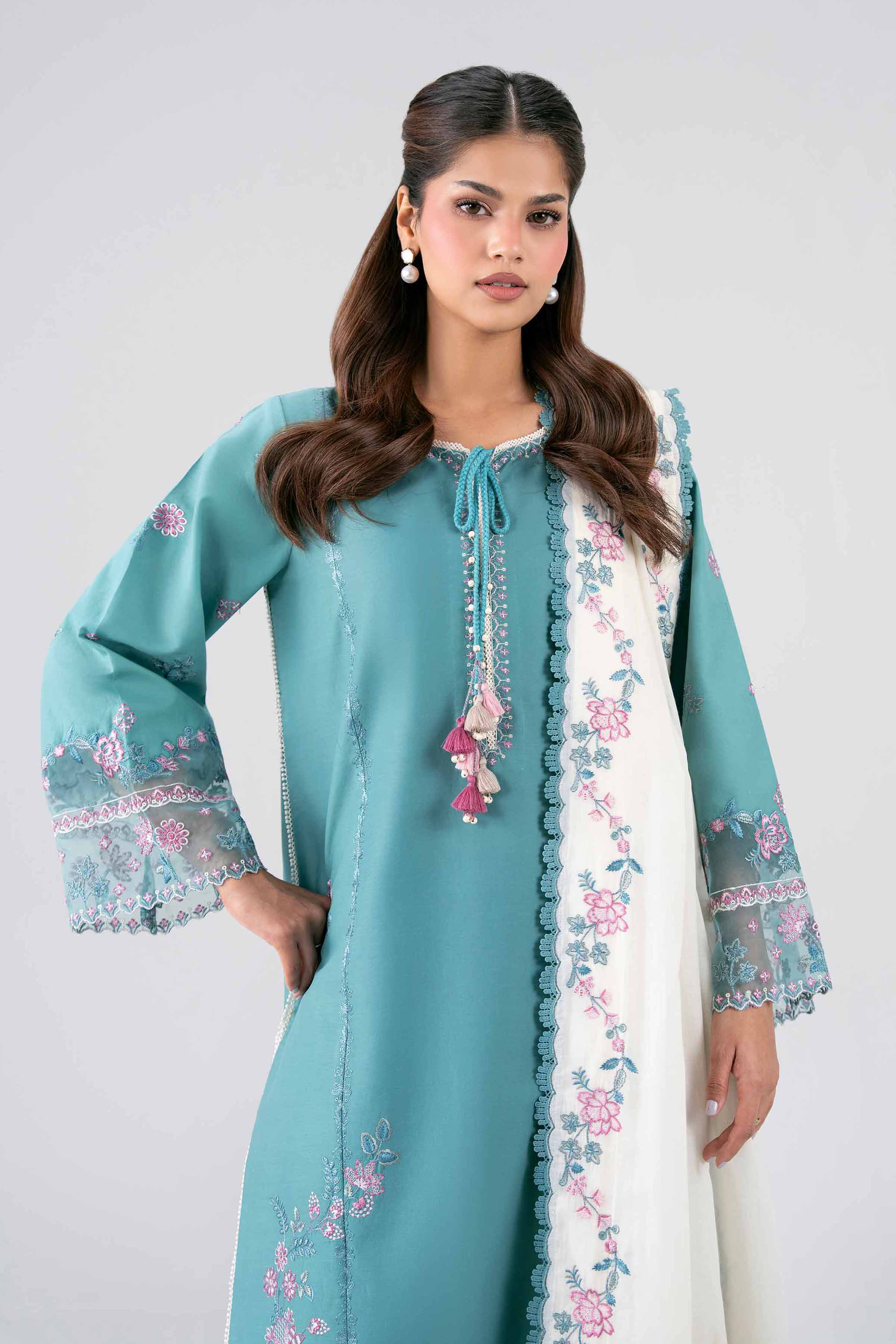 3 Piece - Embroidered Suit - 42602259