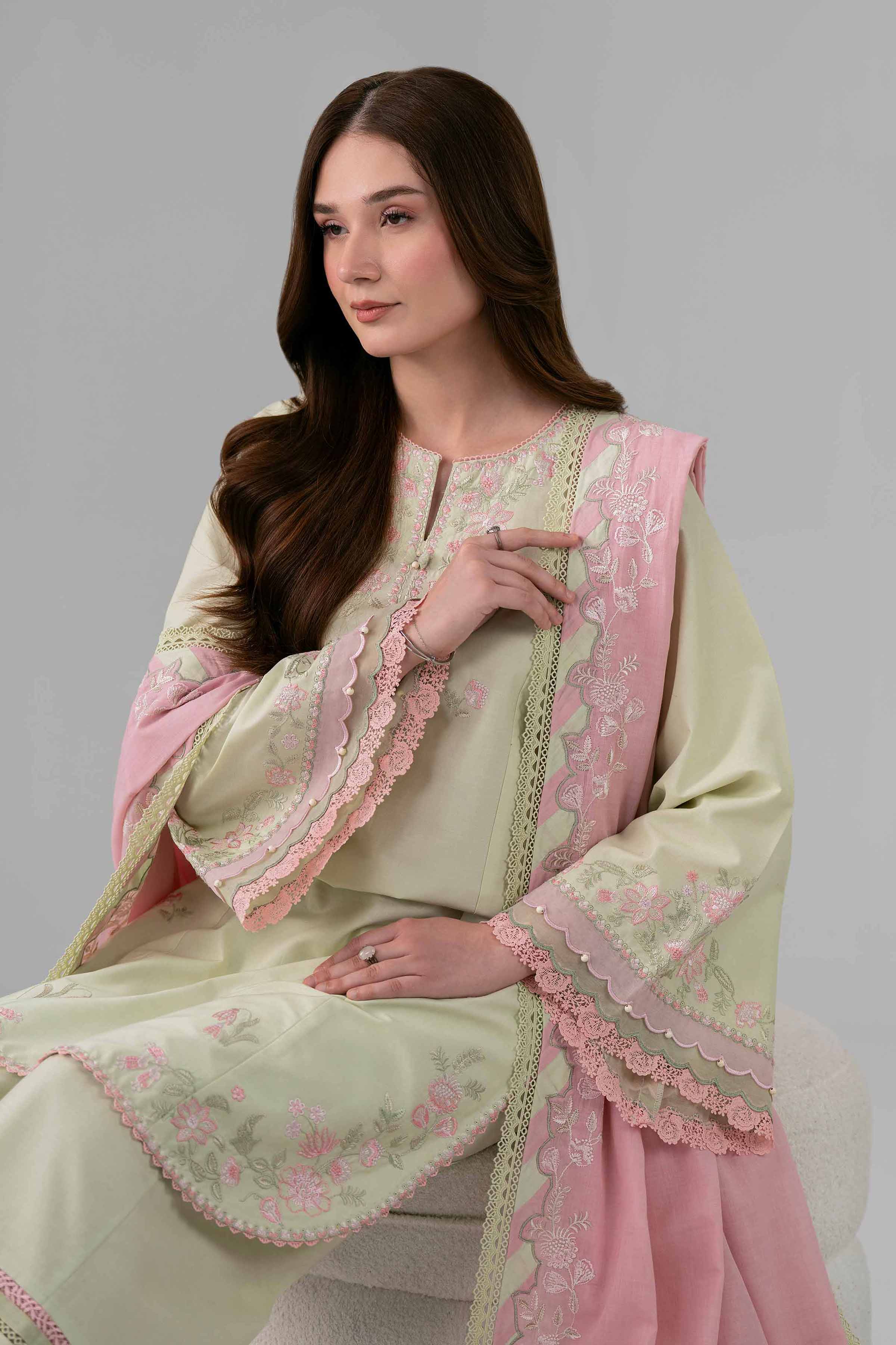 3 Piece - Embroidered Suit - 42602262