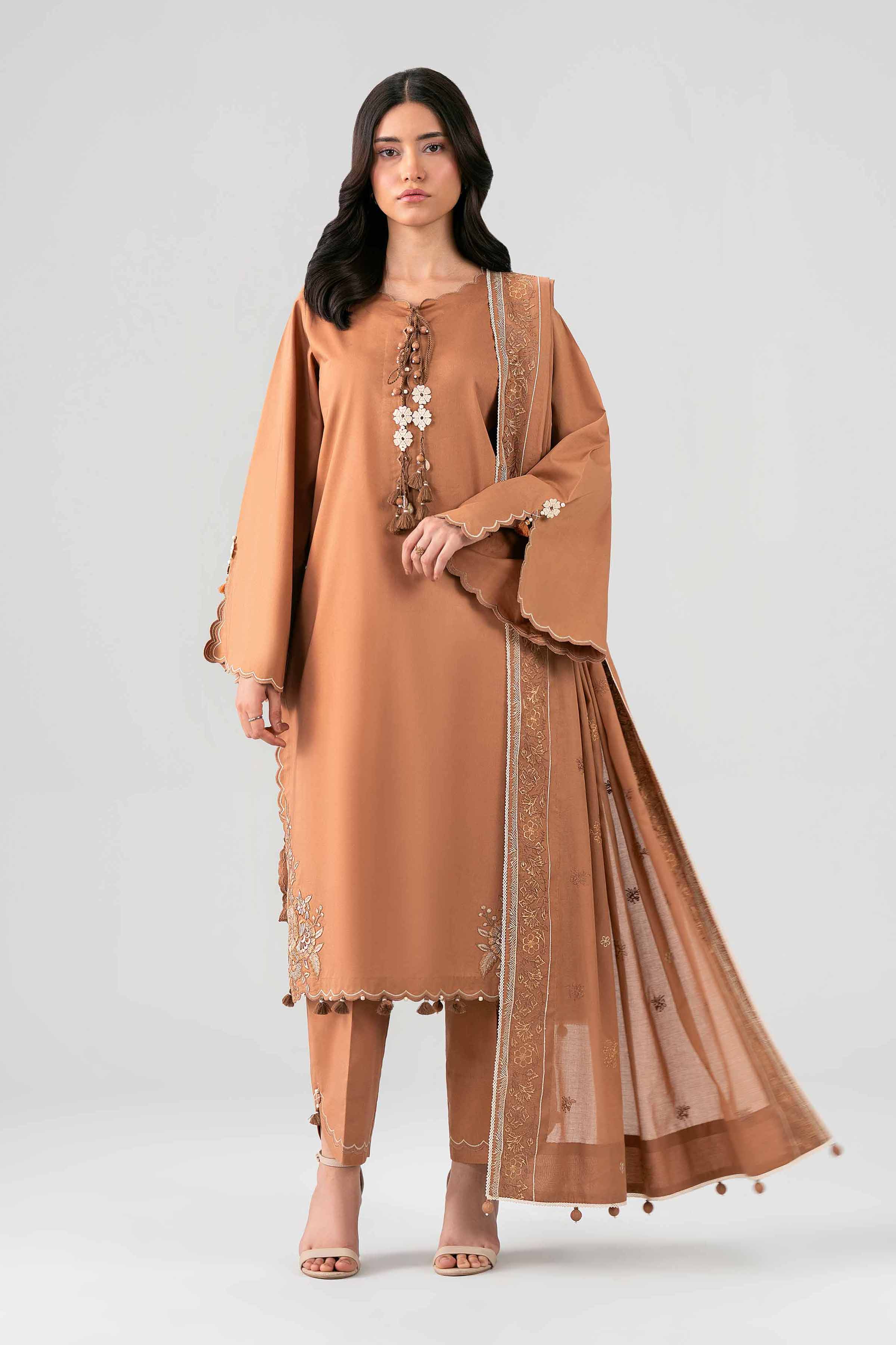 3 Piece - Embroidered Suit - 42602263