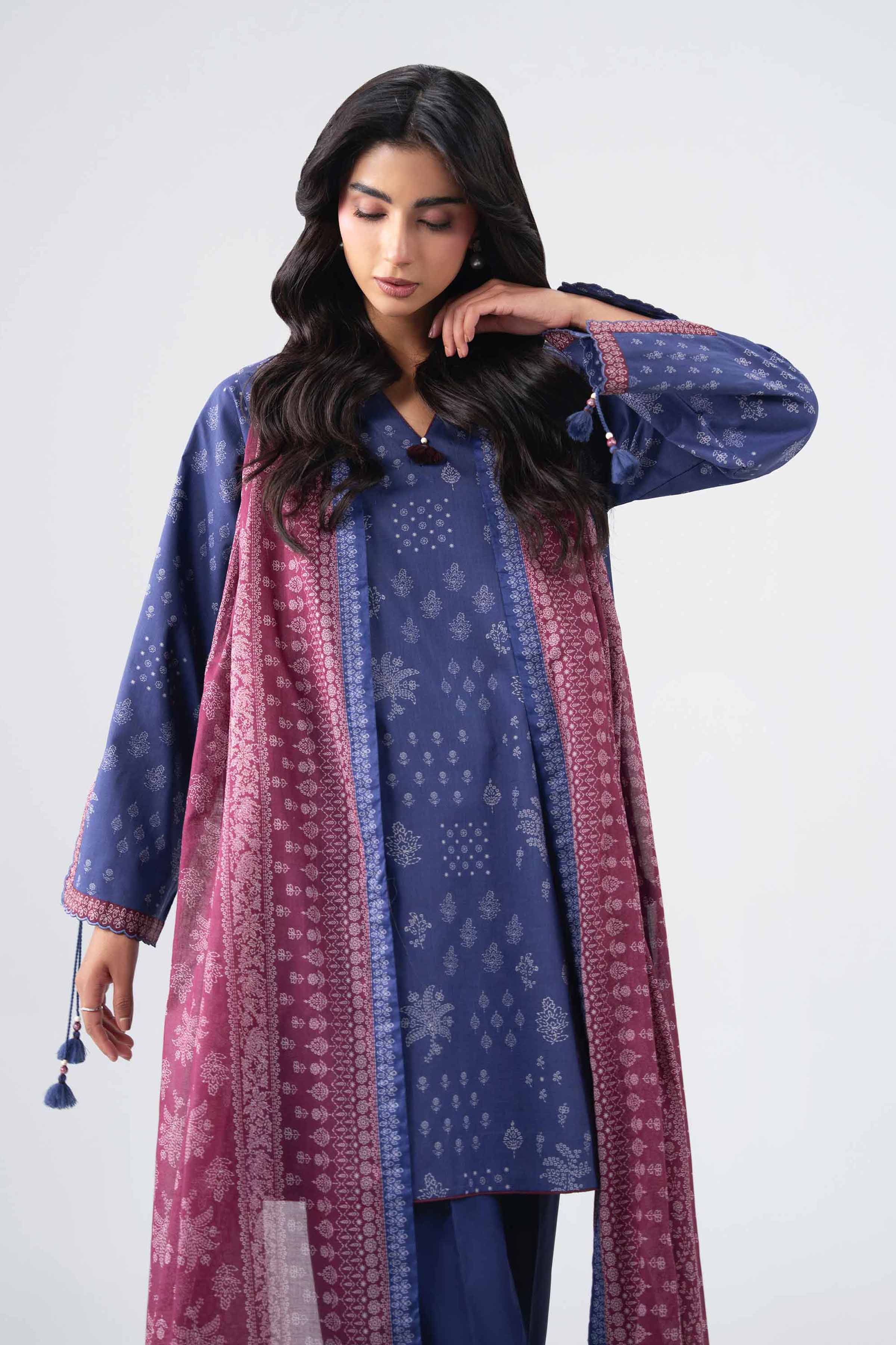 3 Piece - Printed Suit - 42602265