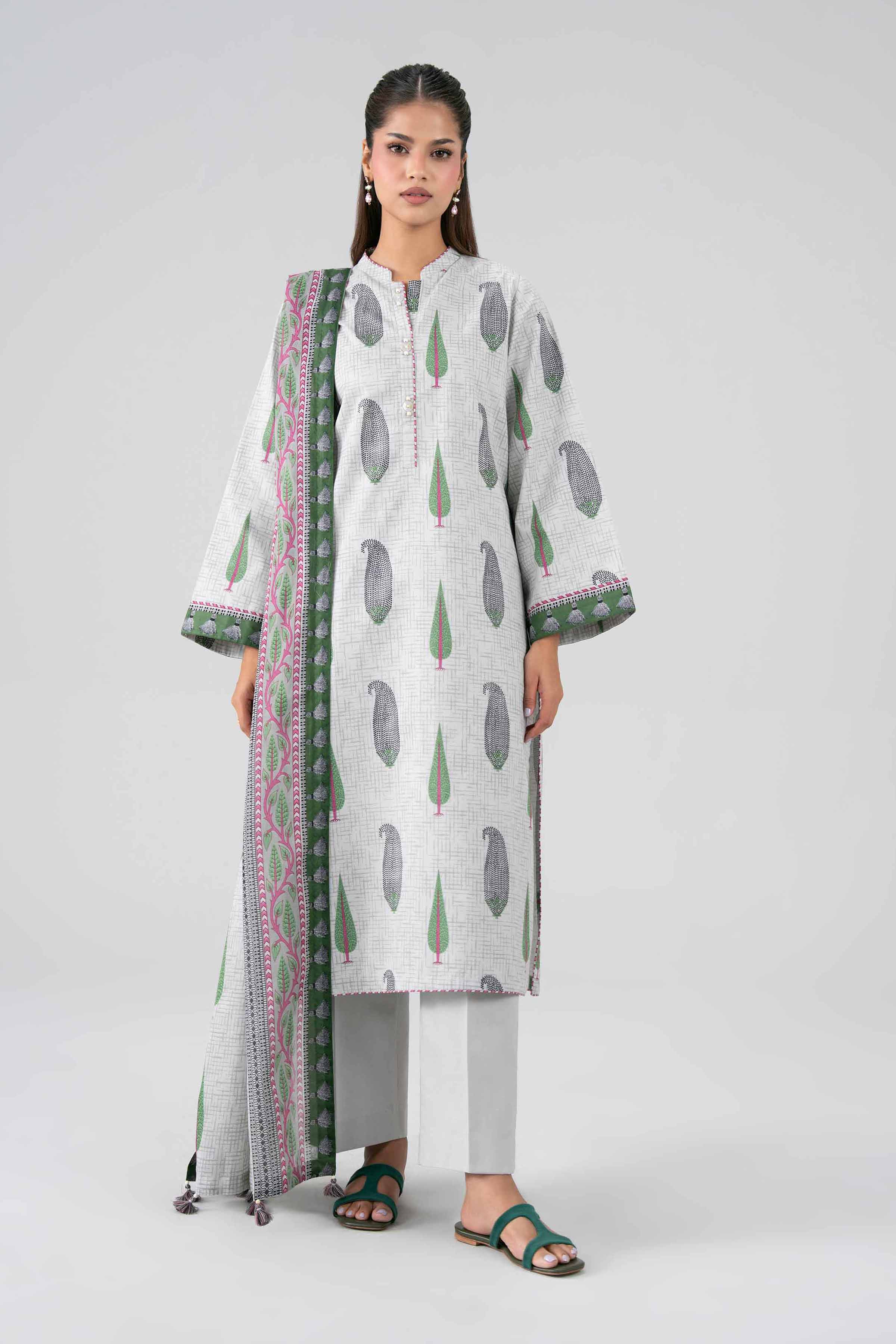 3 Piece - Printed Suit - 42602270
