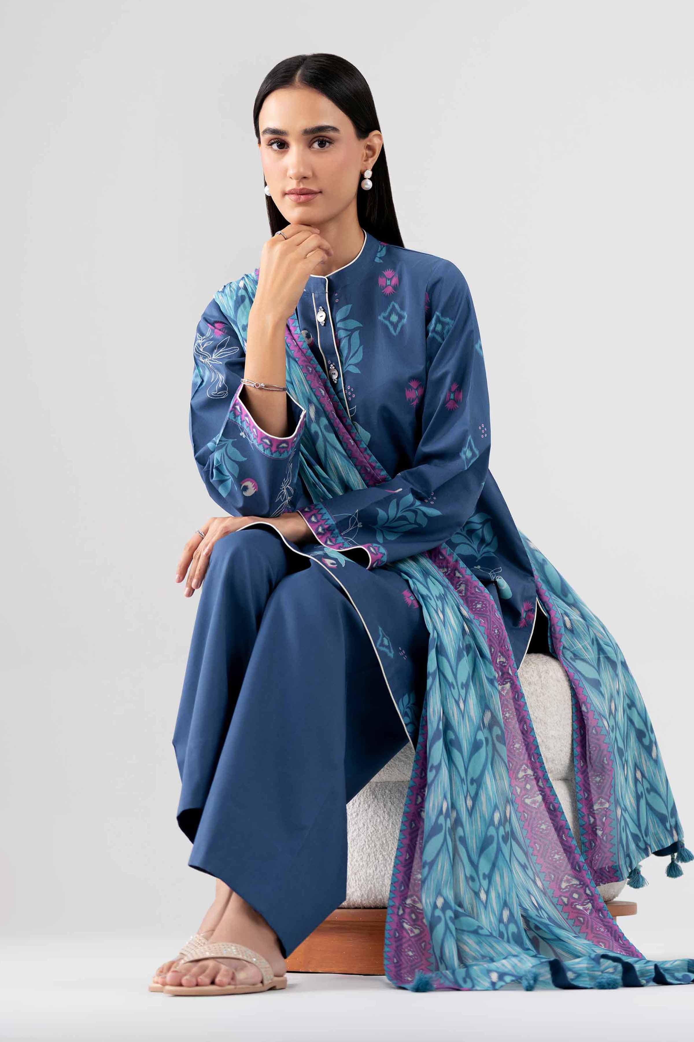 3 Piece - Printed Suit - 42602271