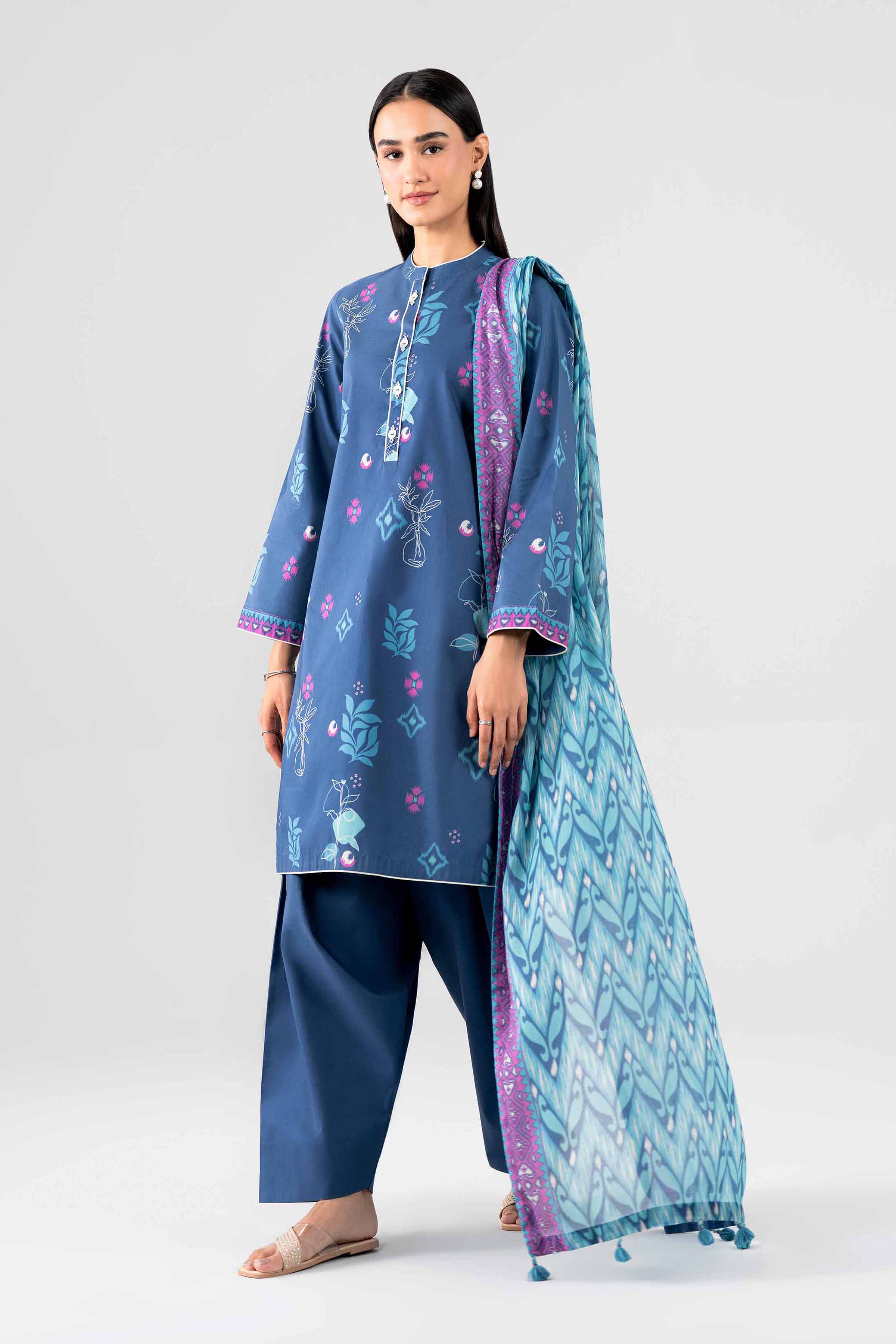 3 Piece - Printed Suit - 42602271
