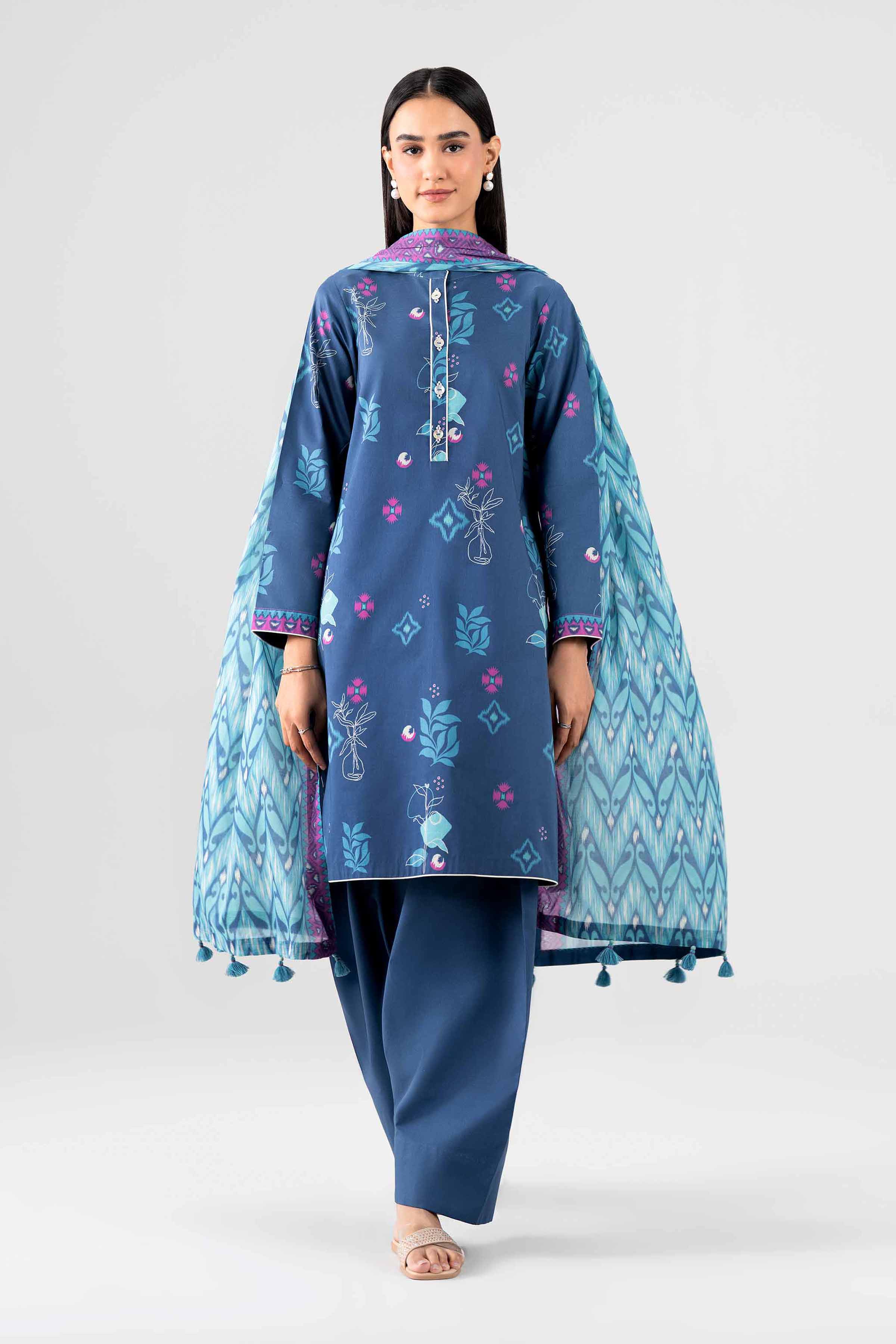 3 Piece - Printed Suit - 42602271