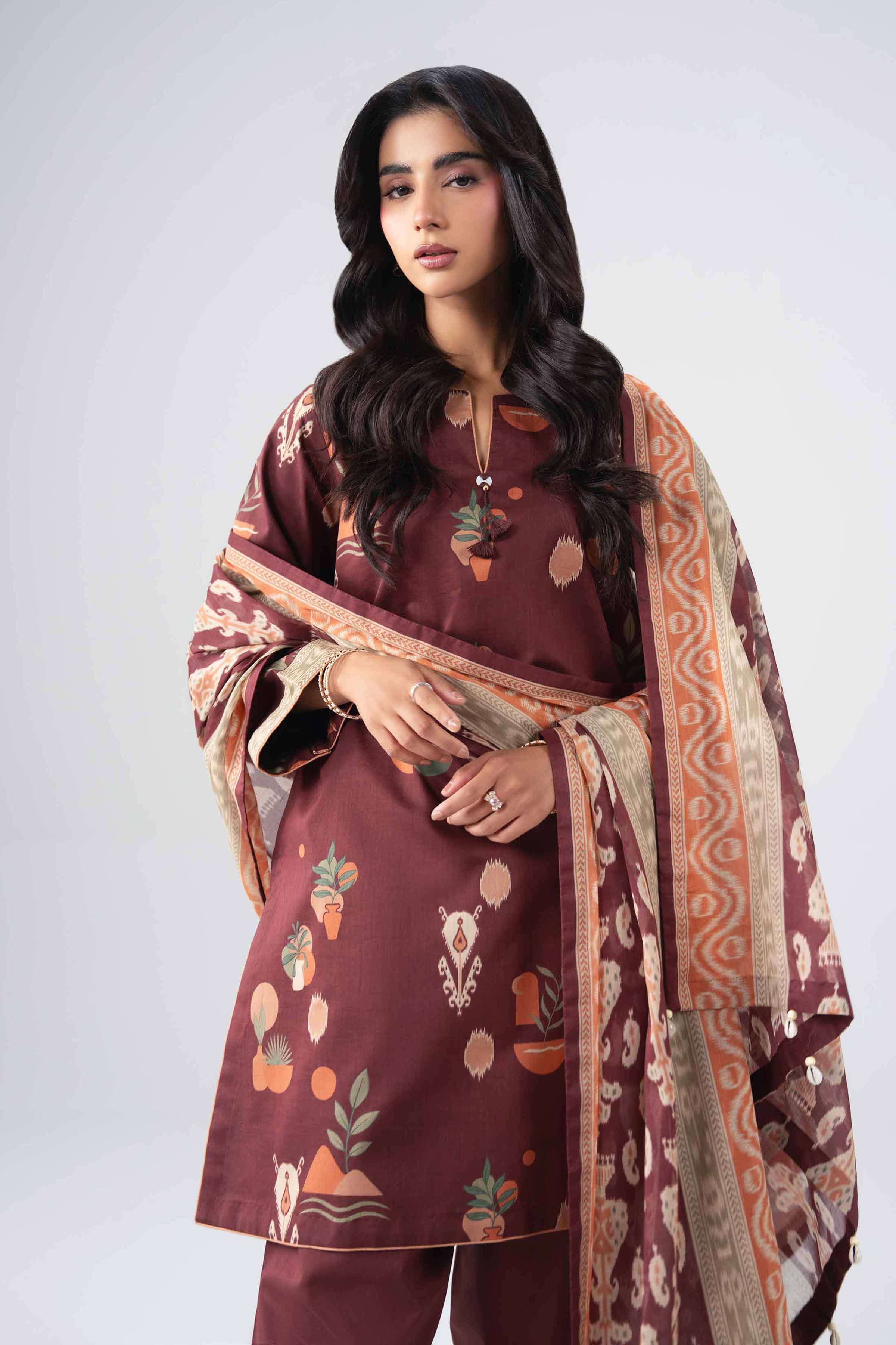 3 Piece - Printed Suit - 42602273