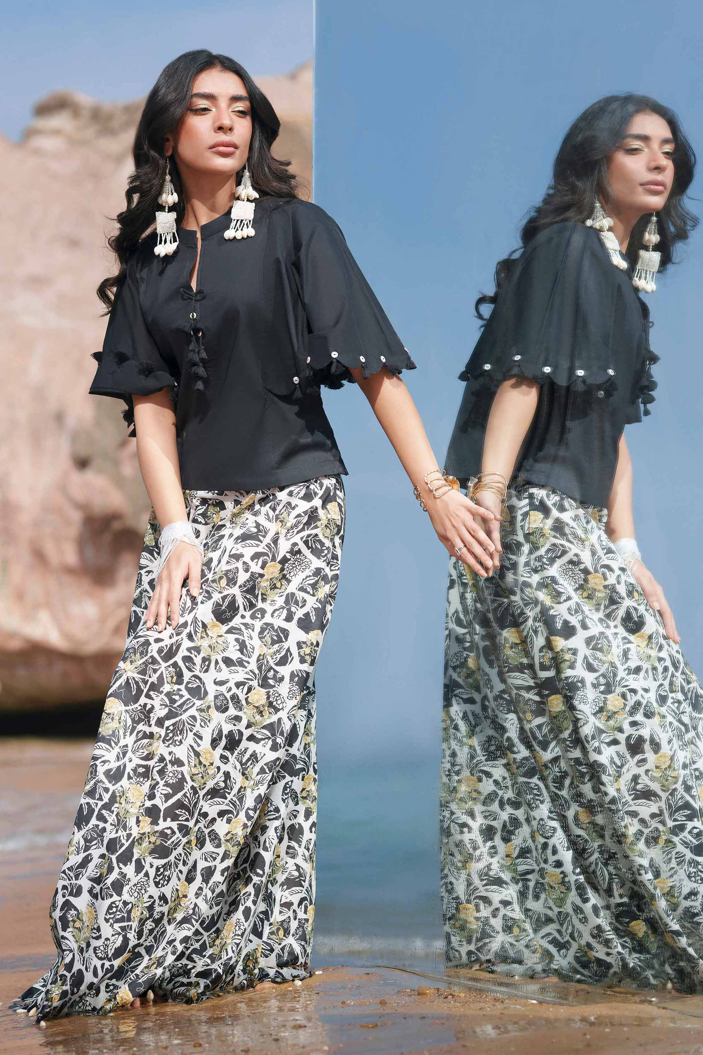 1 Piece - Printed Loose Fabric - 42602274