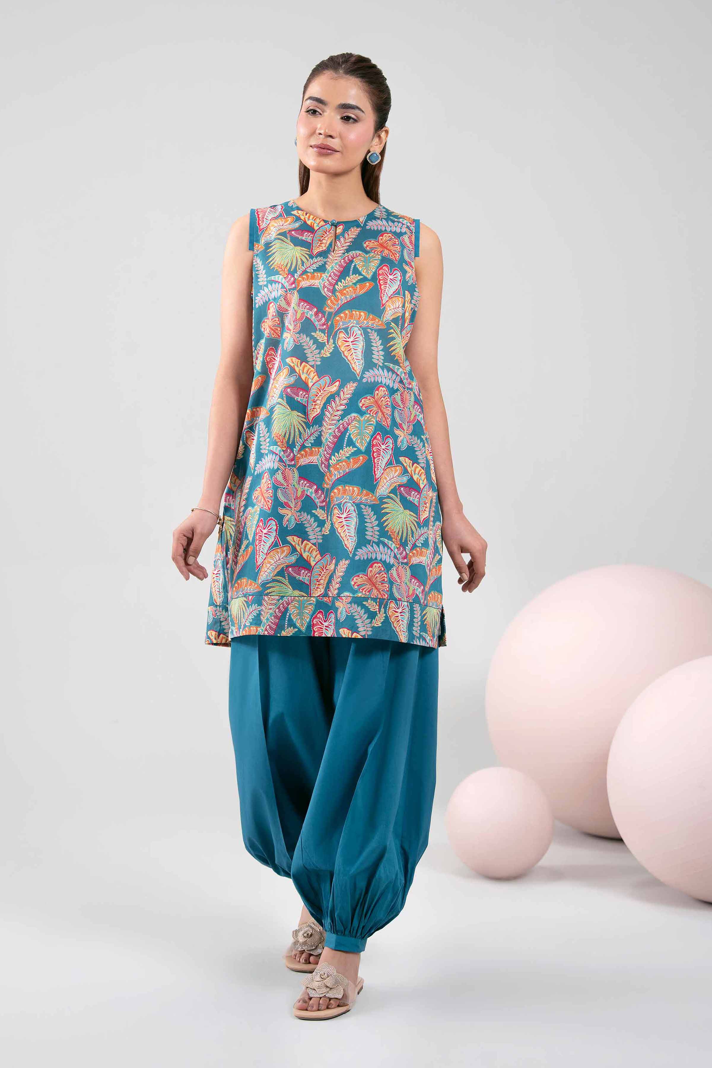 1 Piece - Printed Loose Fabric - 42602286