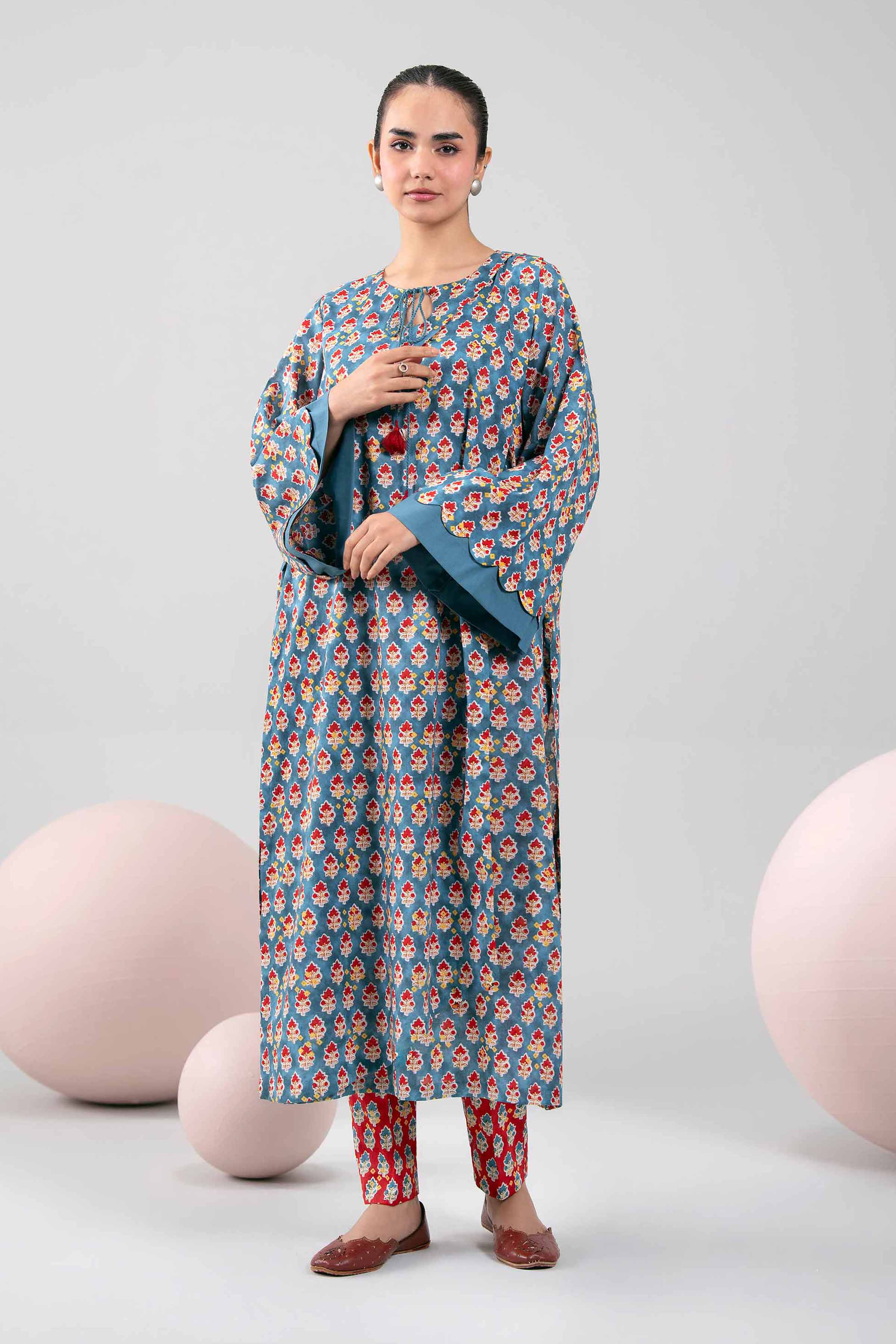 1 Piece - Printed Loose Fabric - 42602301 for Women - Freedom To Buy Collection | Nishat | Shop Online