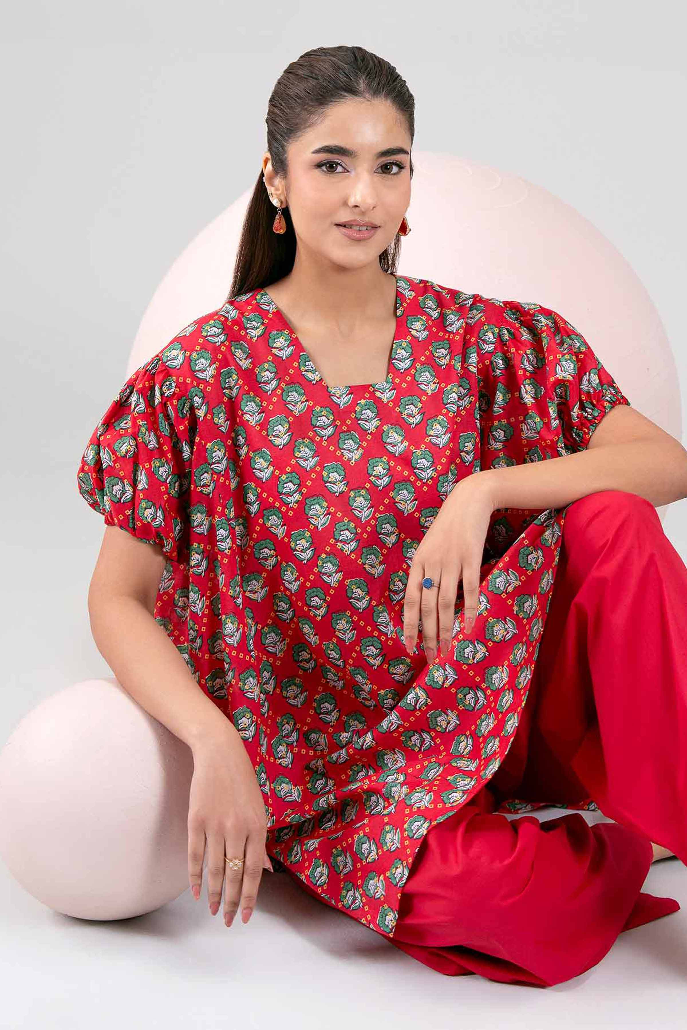 1 Piece - Printed Loose Fabric - 42602302 for Women - Freedom To Buy Collection | Nishat | Shop Online