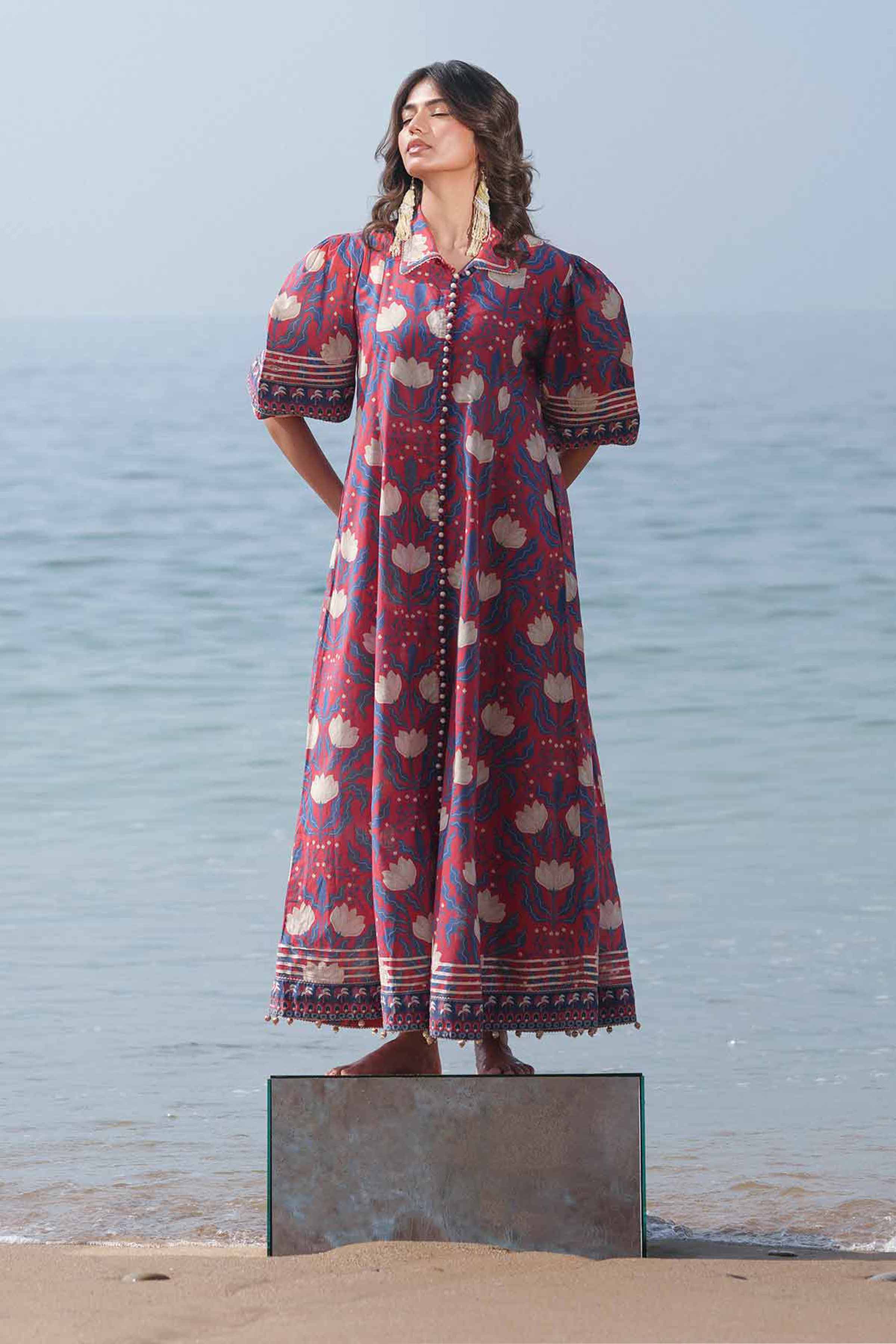 2 Piece - Printed Suit - 42602304 for Women - Unstitched Collection | Nishat | Shop Online