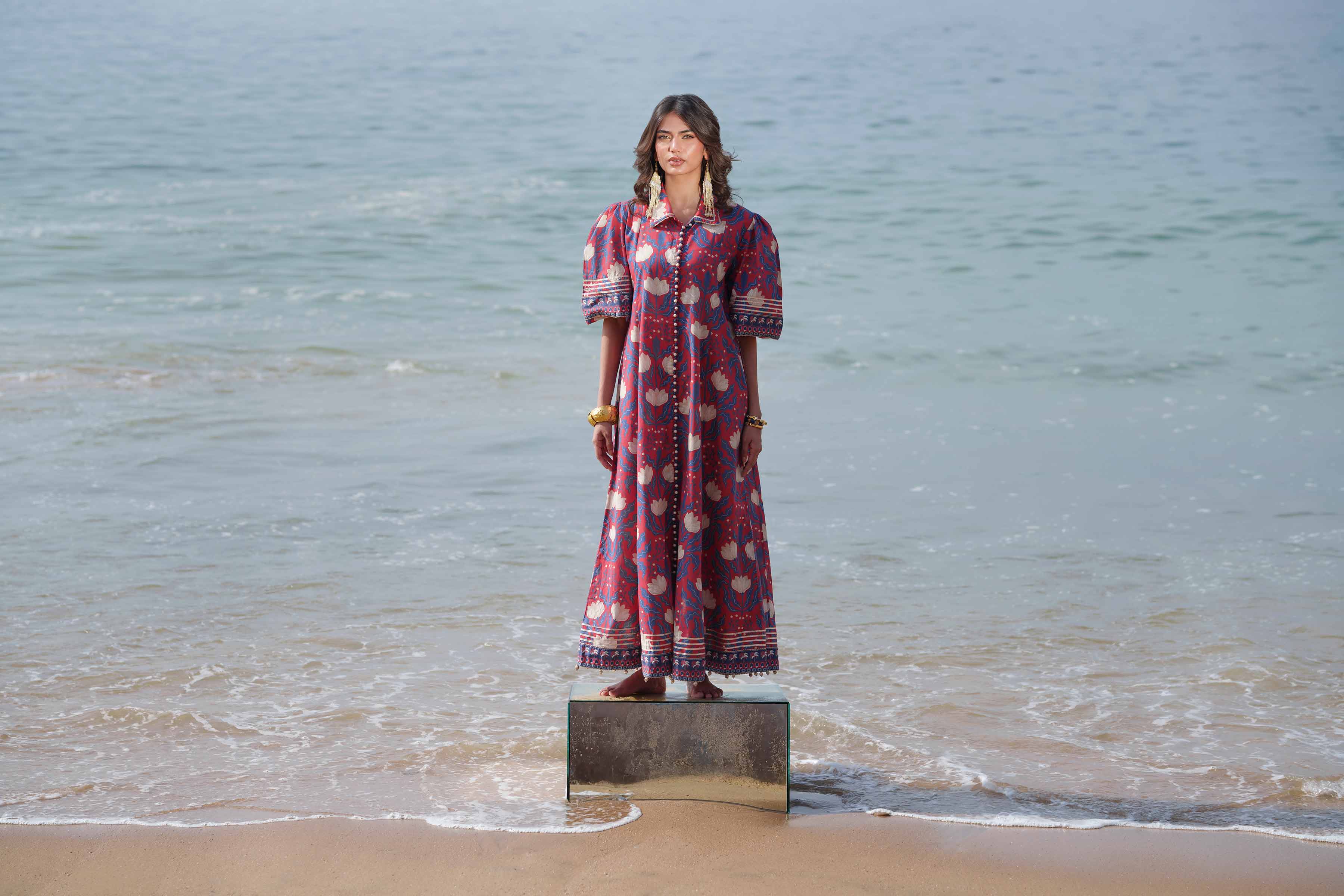 2 Piece - Printed Suit - 42602304 for Women - Unstitched Collection | Nishat | Shop Online