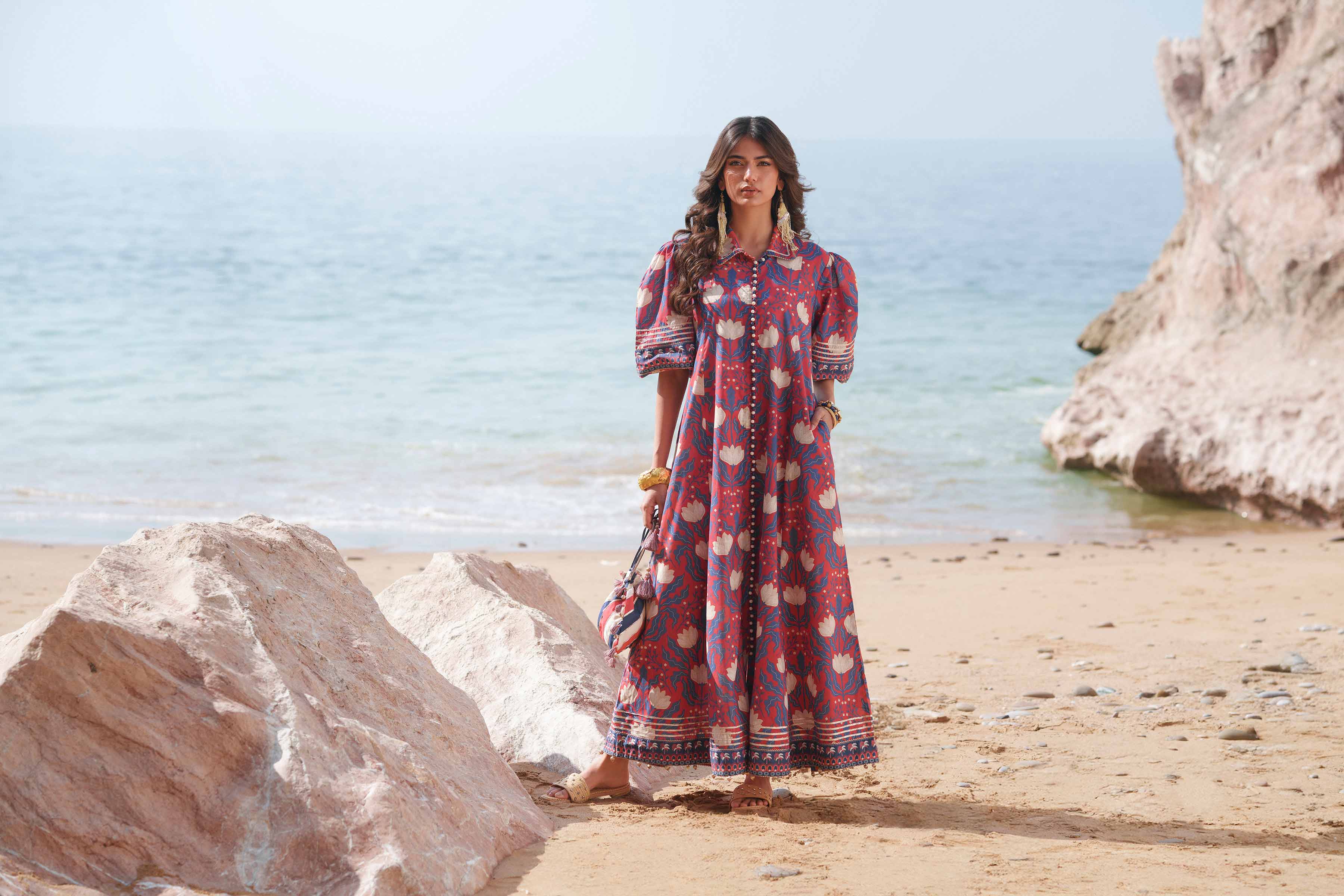 2 Piece - Printed Suit - 42602304 for Women - Unstitched Collection | Nishat | Shop Online