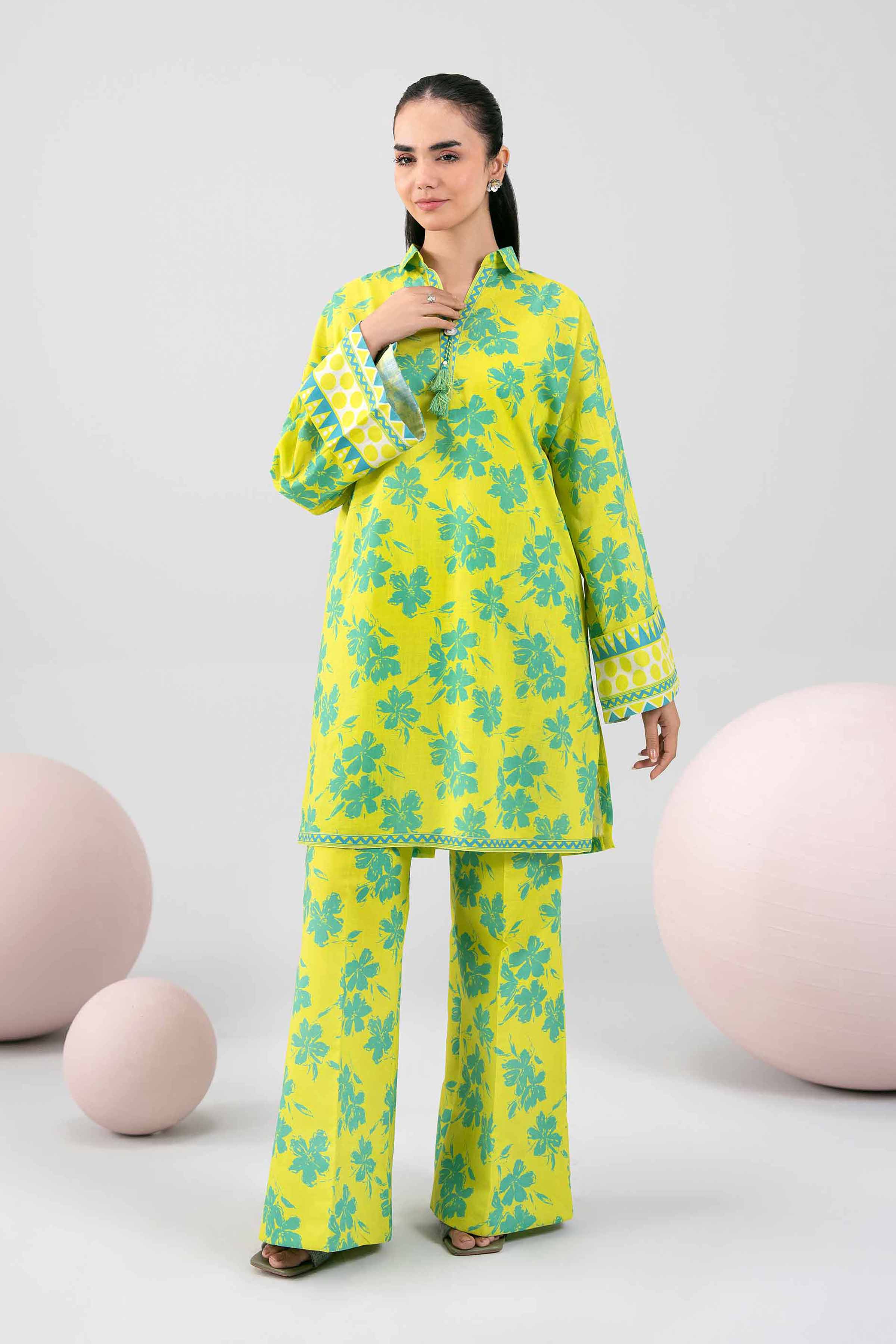 2 Piece - Printed Suit - 42602307 for Women - Unstitched Collection | Nishat | Shop Online