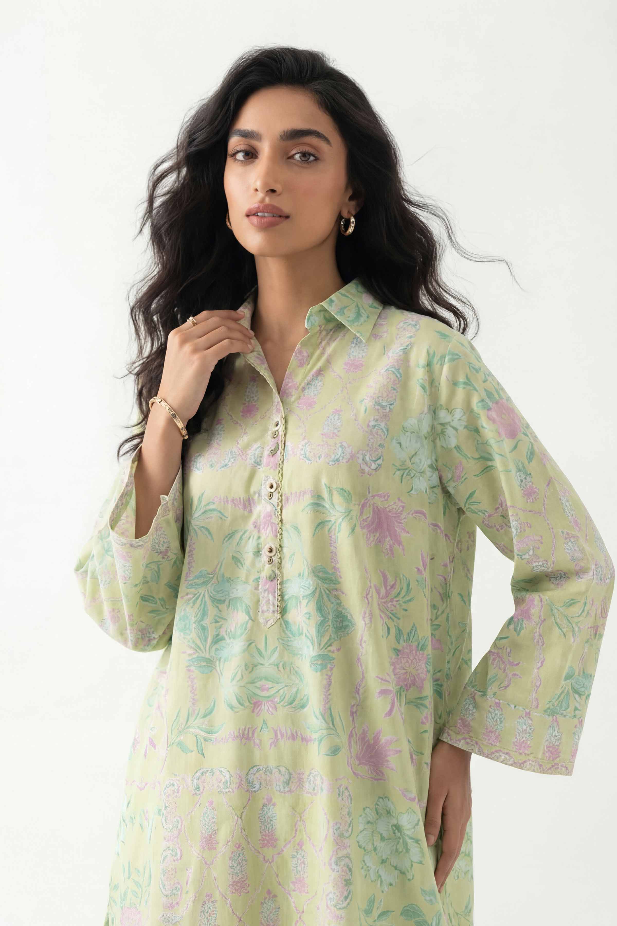 2 Piece - Printed Suit - 42602308 for Women - Unstitched Collection | Nishat | Shop Online