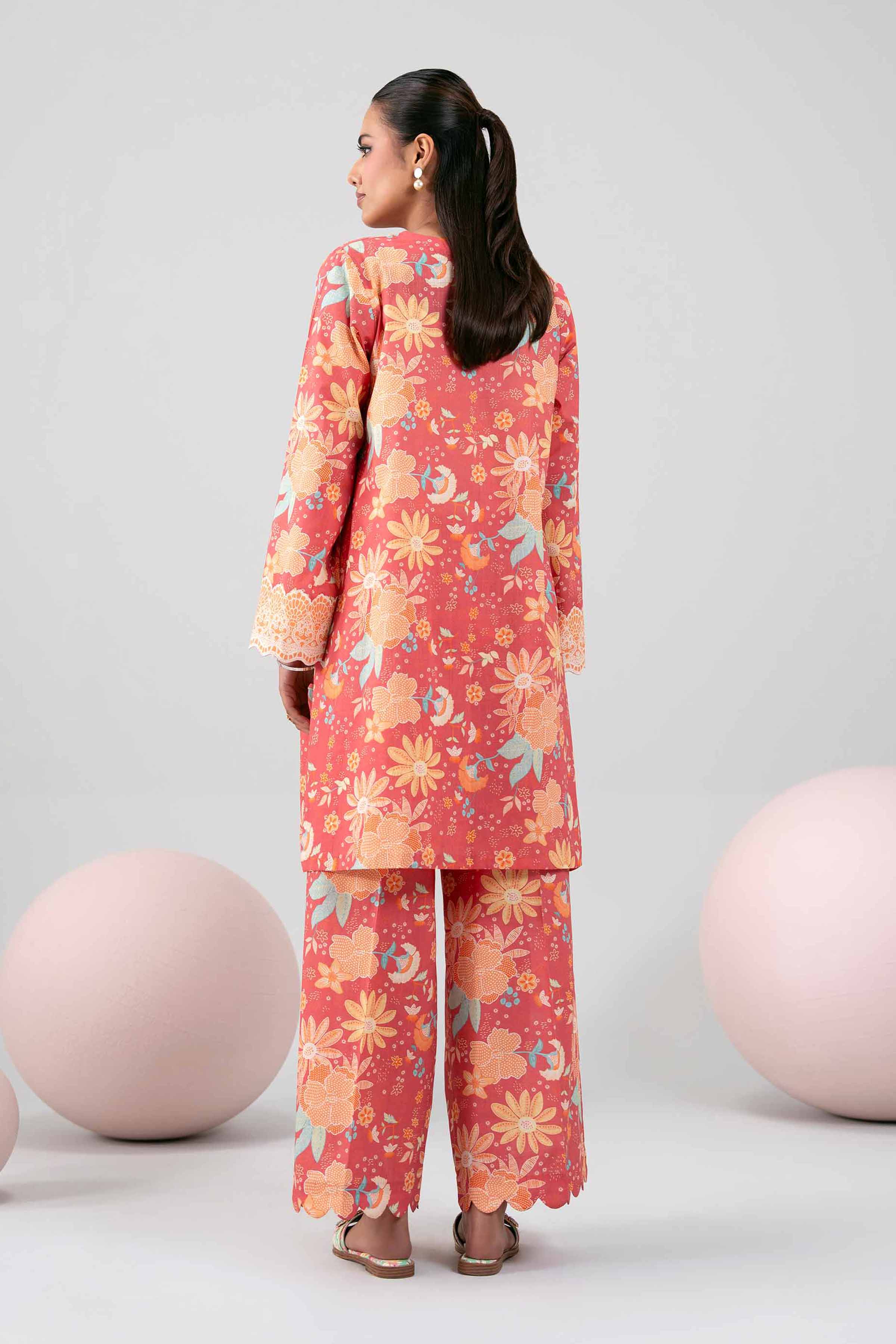 2 Piece - Printed Suit - 42602309 for Women - Unstitched Collection | Nishat | Shop Online