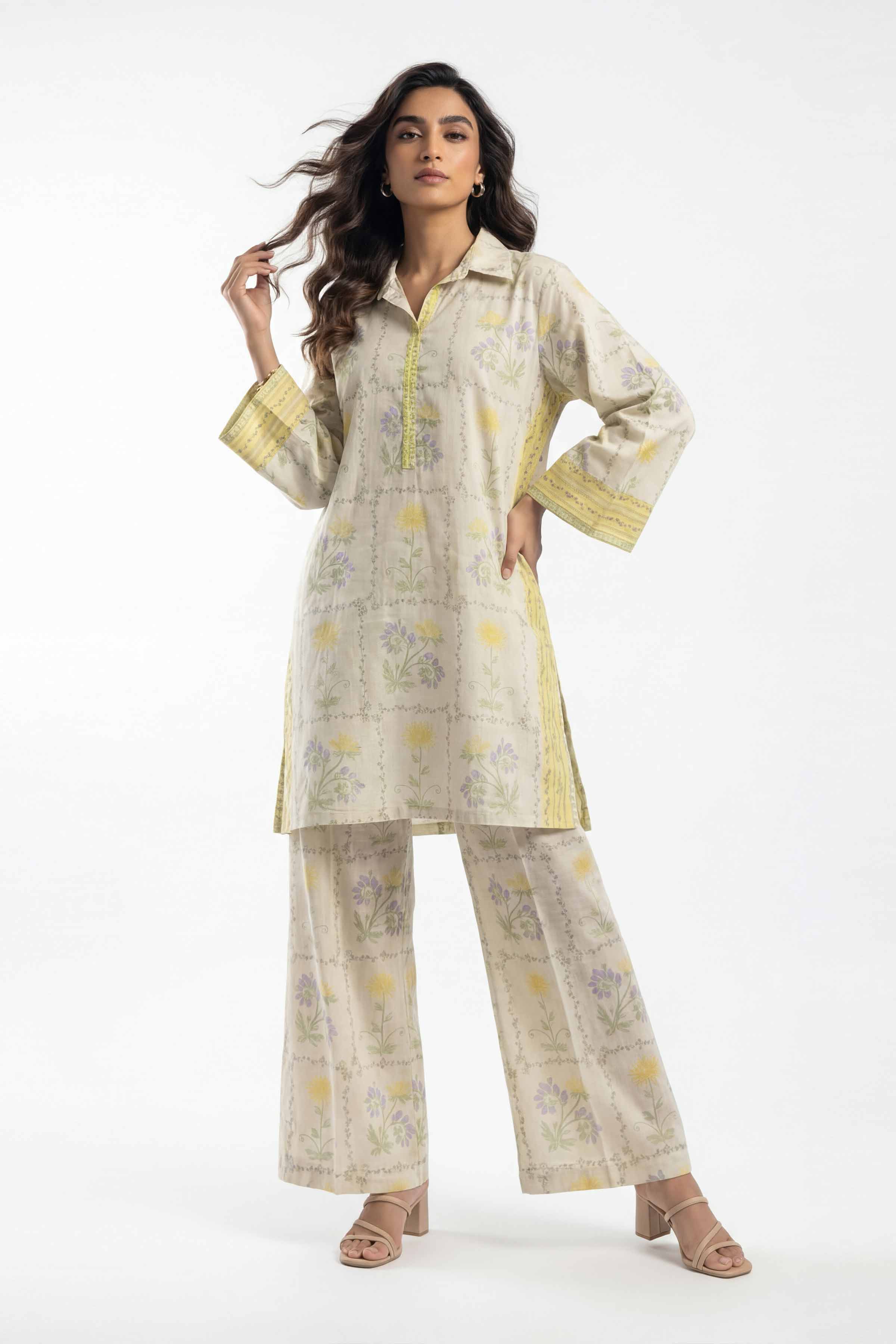 2 Piece - Printed Suit - 42602312 for Women - Unstitched Collection | Nishat | Shop Online