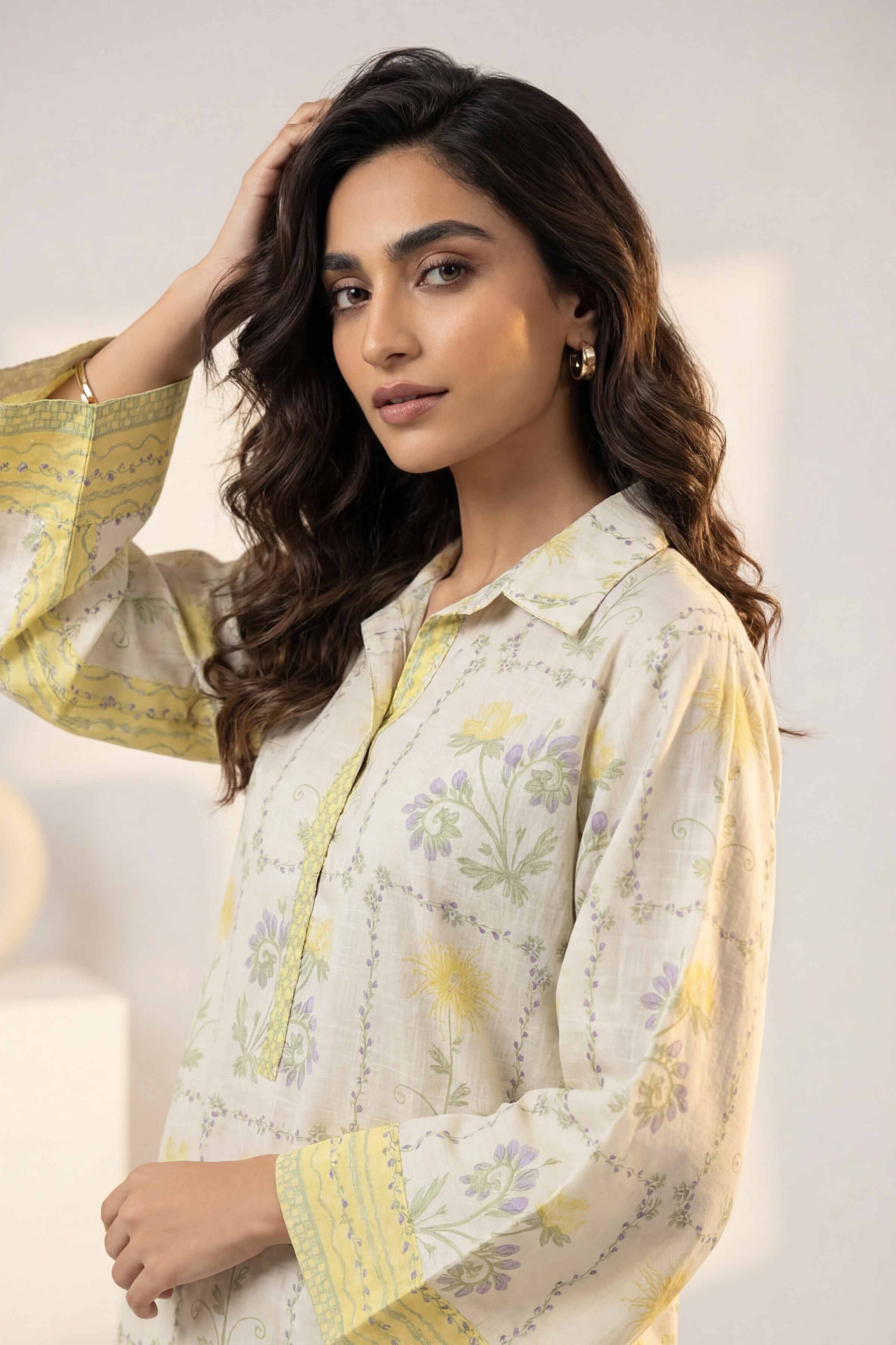 2 Piece - Printed Suit - 42602312 for Women - Unstitched Collection | Nishat | Shop Online