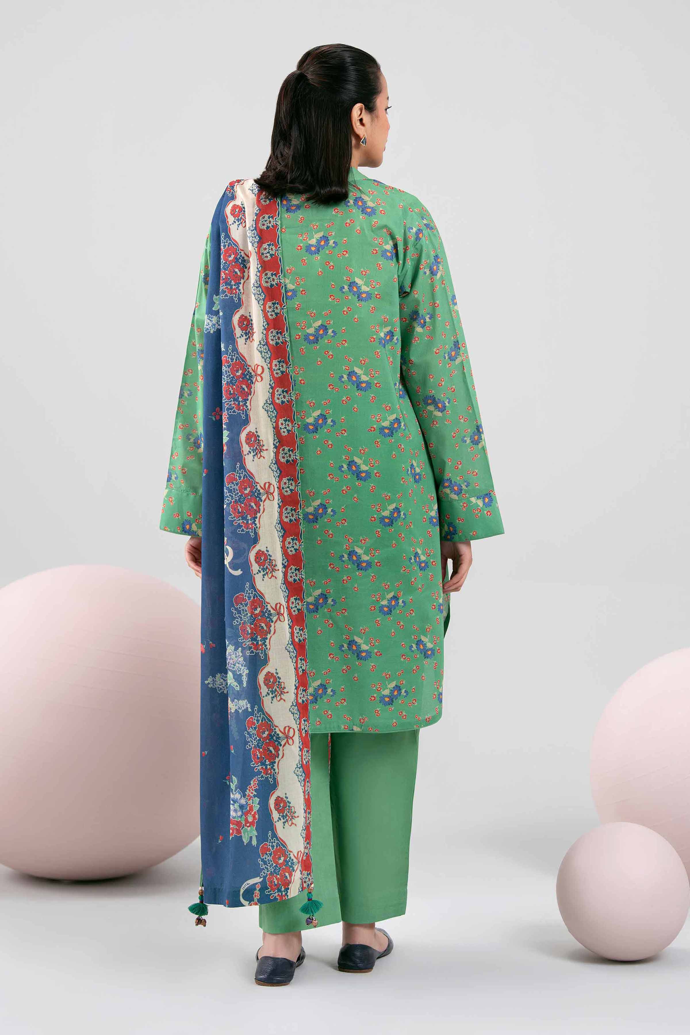 3 Piece - Printed Loose Fabric - 42602334