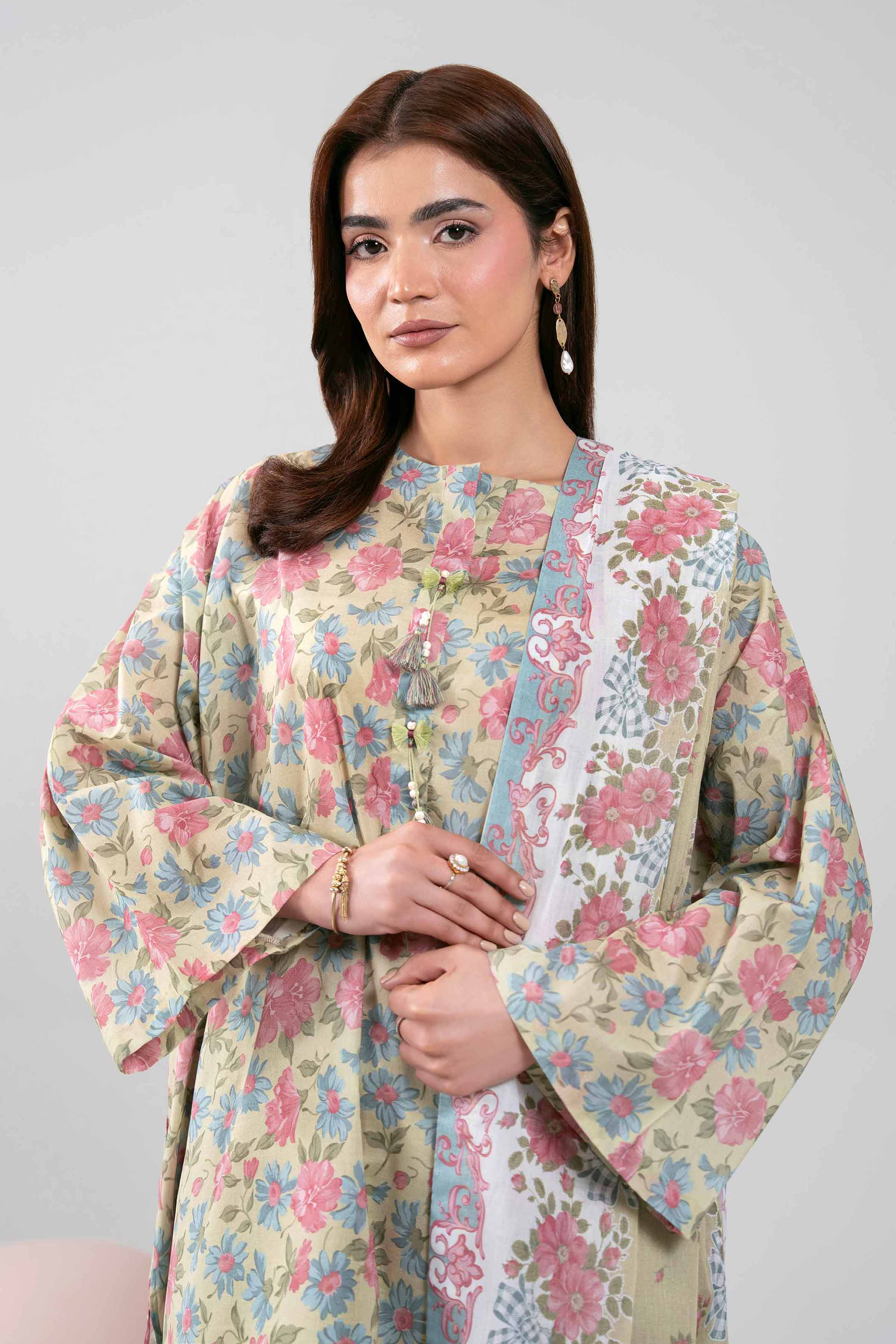 3 Piece - Printed Loose Fabric - 42602336