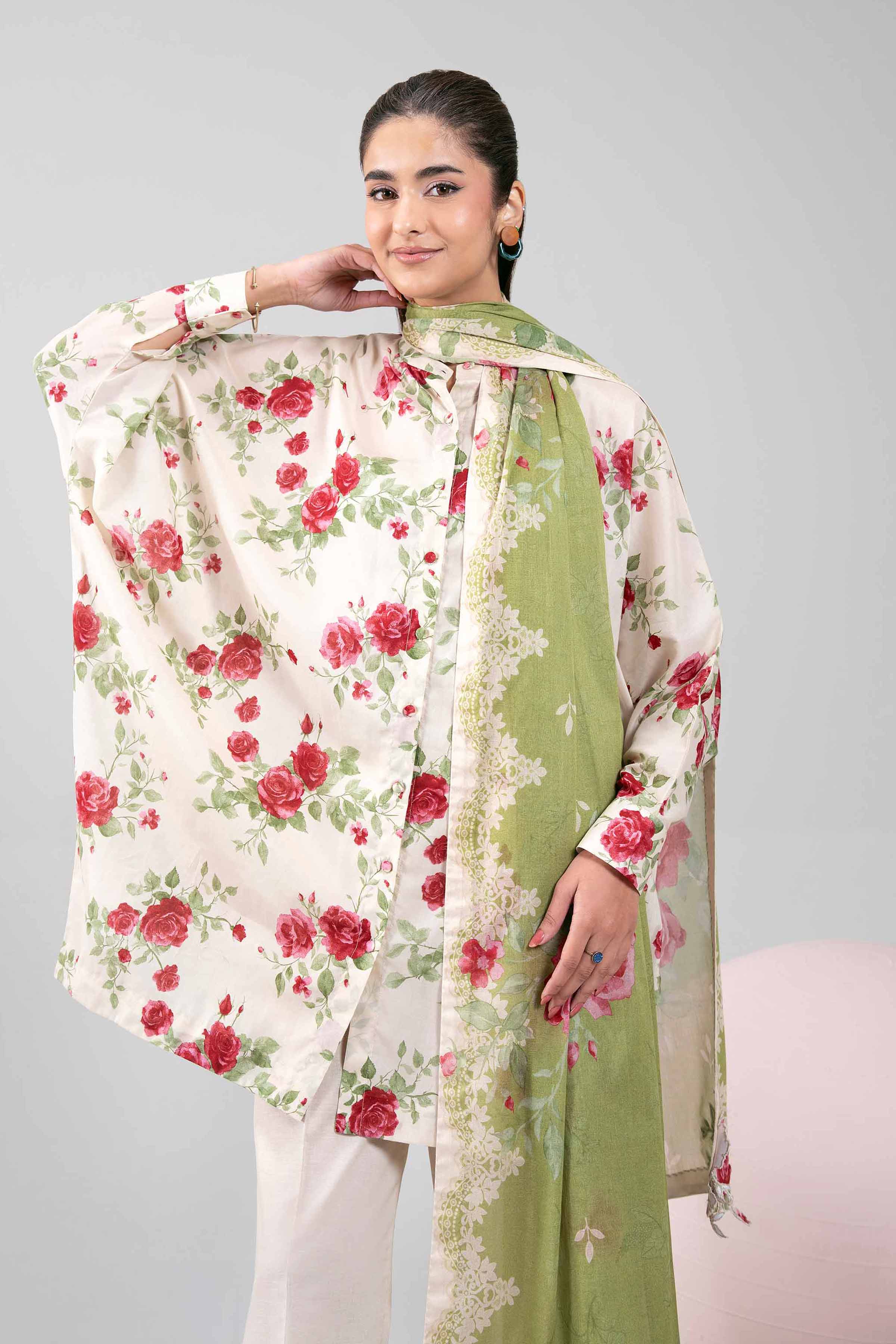 3 Piece - Printed Loose Fabric - 42602337