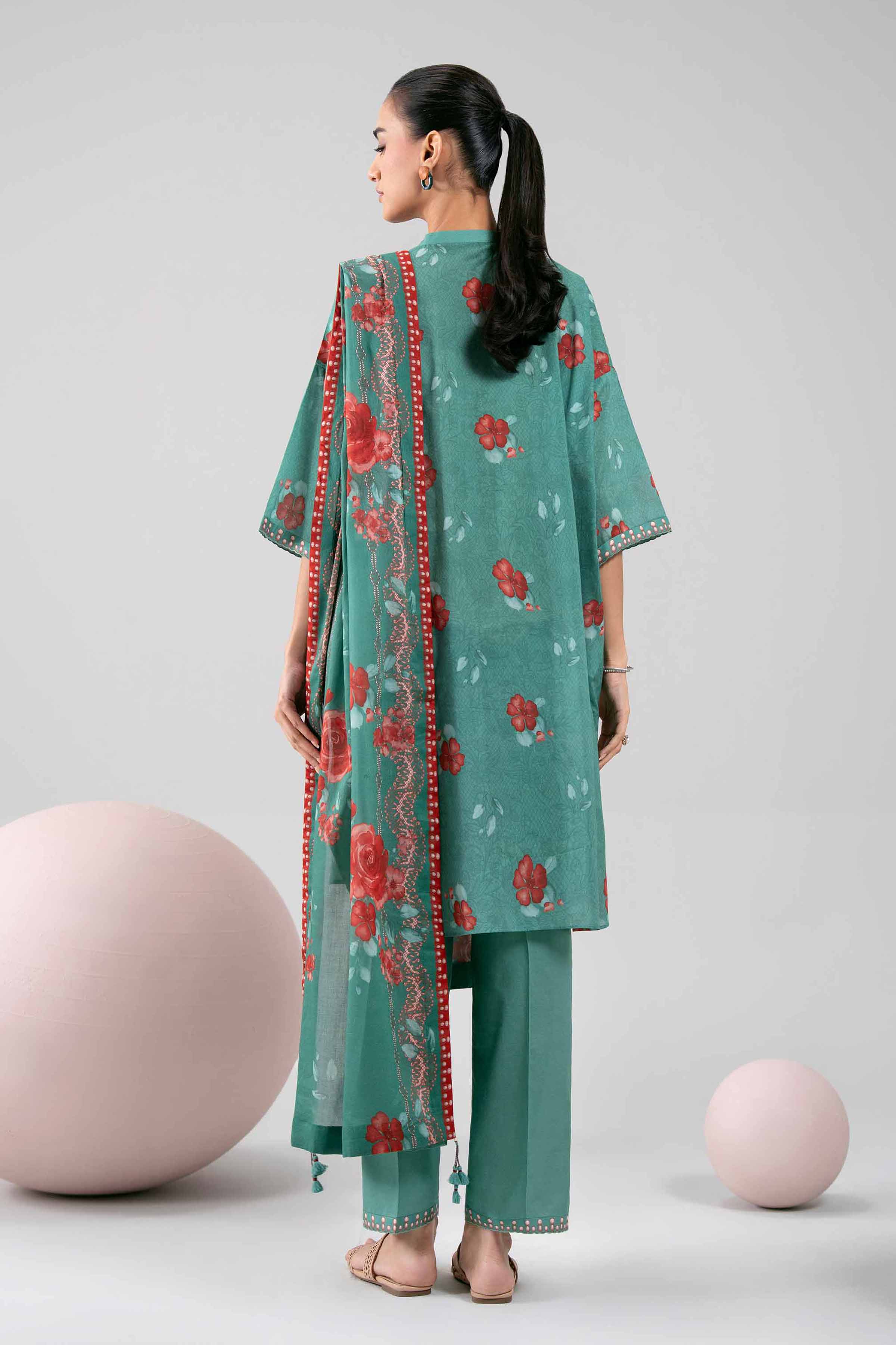 3 Piece - Printed Loose Fabric - 42602338 for Women - Freedom To Buy Collection | Nishat | Shop Online