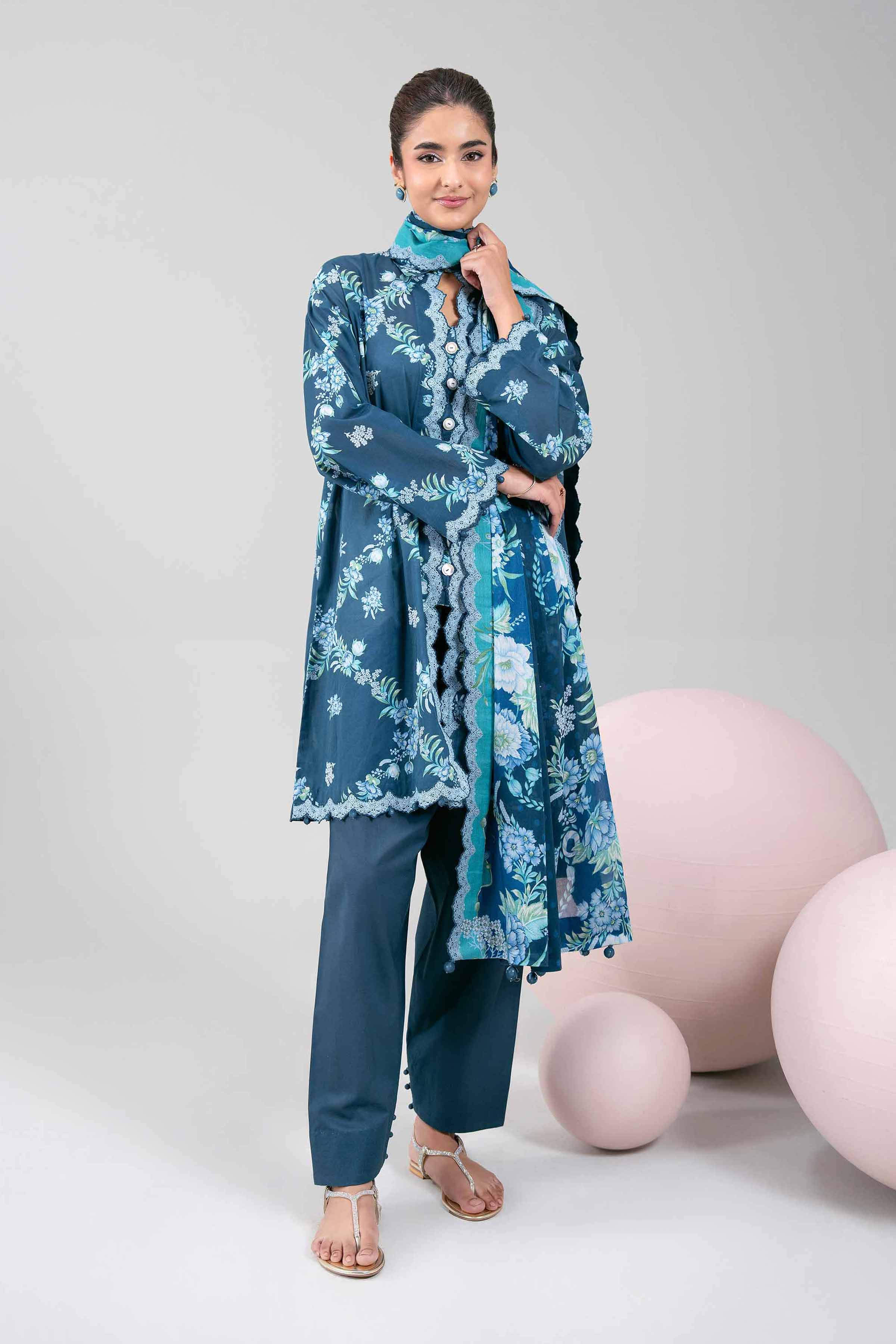 3 Piece - Printed Loose Fabric - 42602340