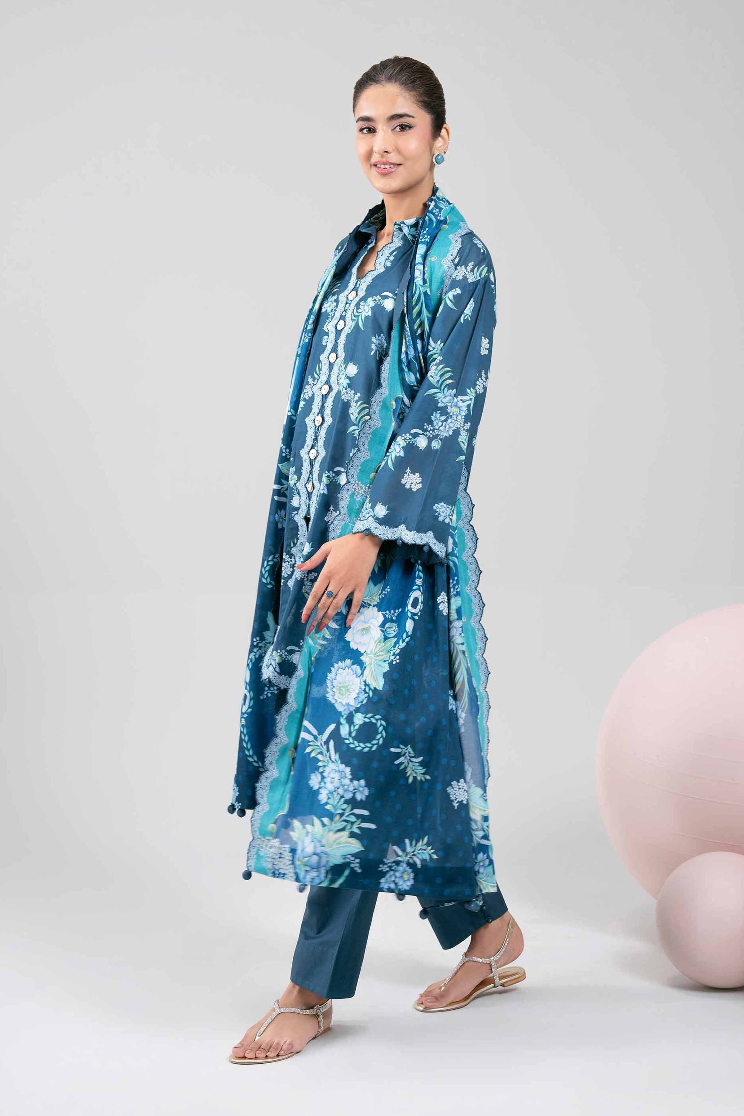 3 Piece - Printed Loose Fabric - 42602340