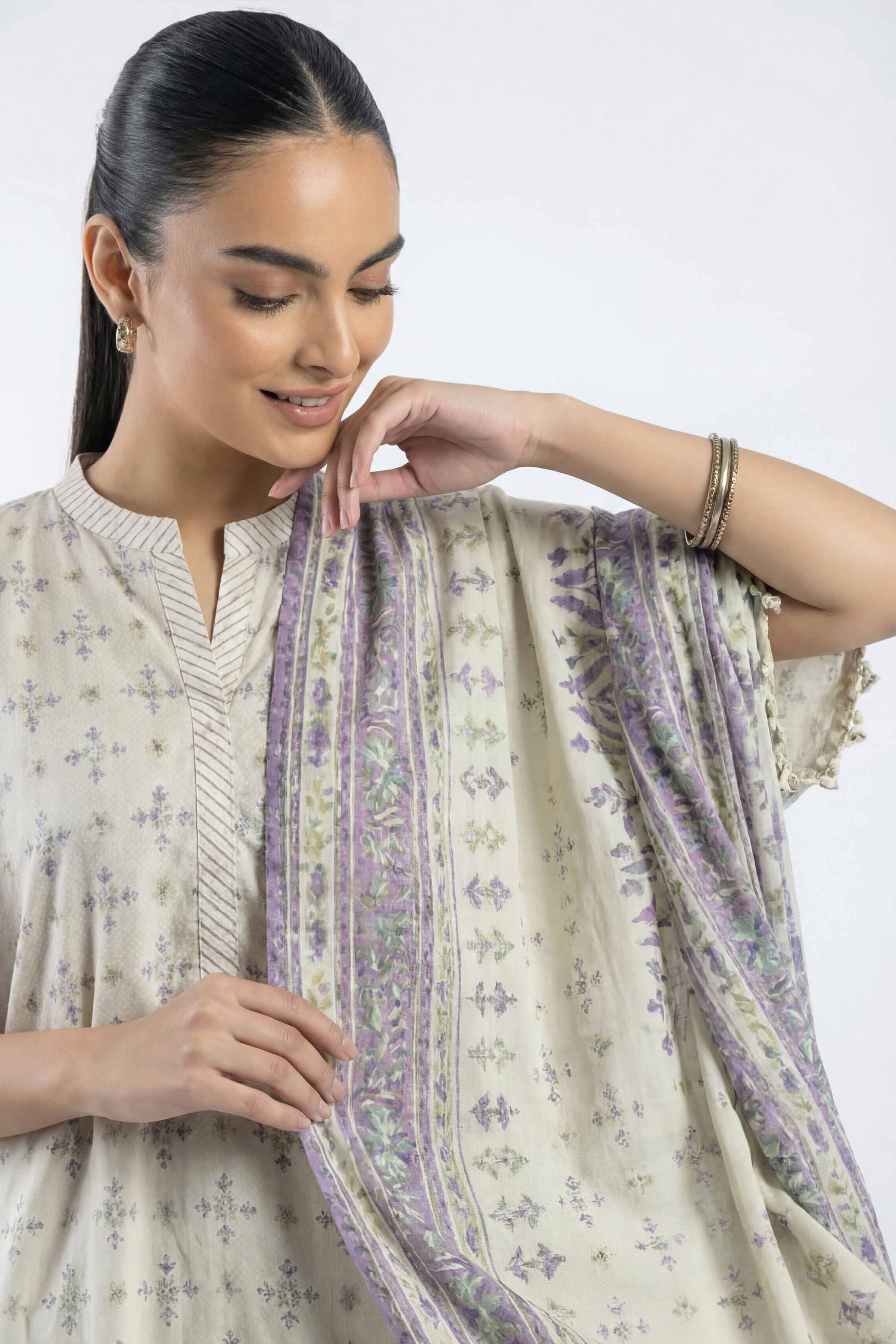 3 Piece - Printed Loose Fabric - 42602347