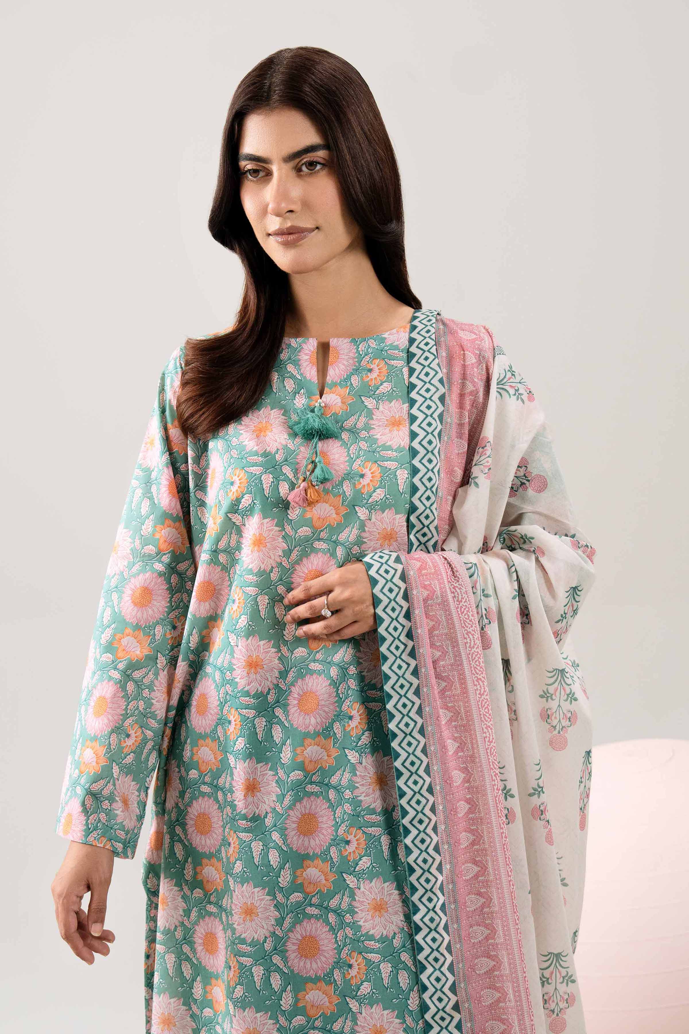 3 Piece - Printed Loose Fabric - 42602348