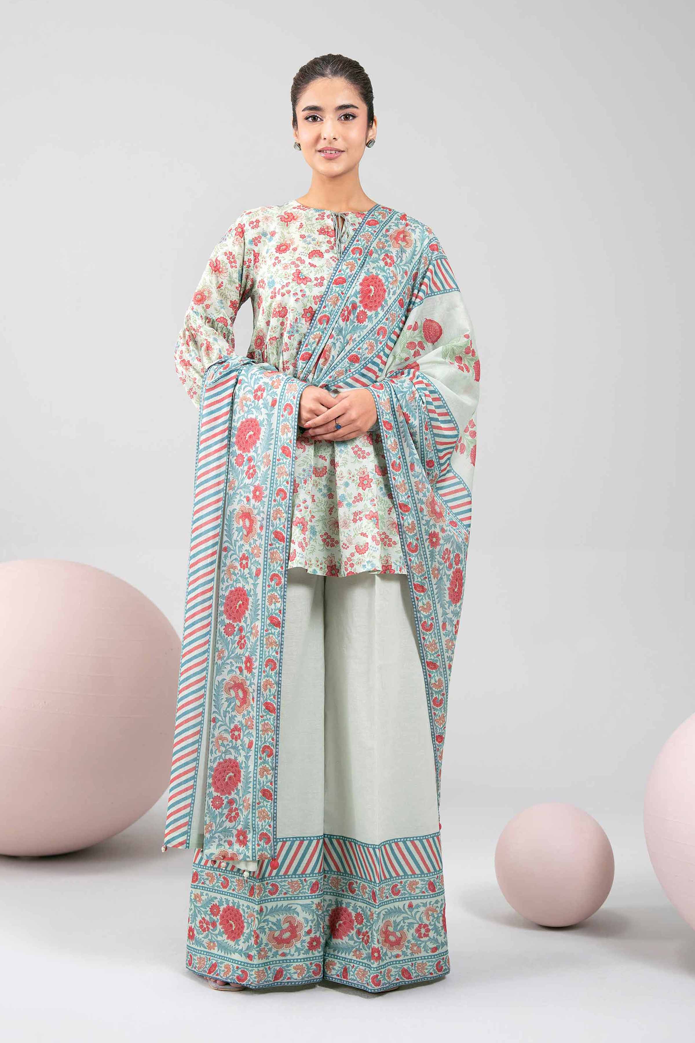 3 Piece - Printed Loose Fabric - 42602350