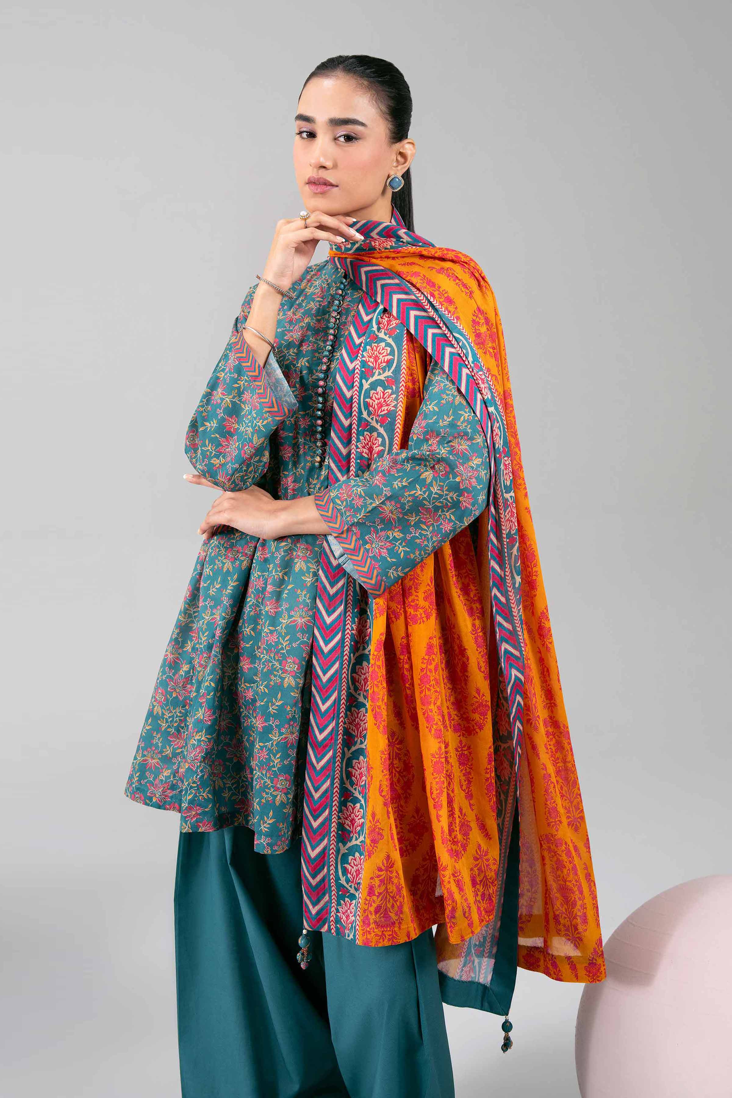 3 Piece - Printed Loose Fabric - 42602351