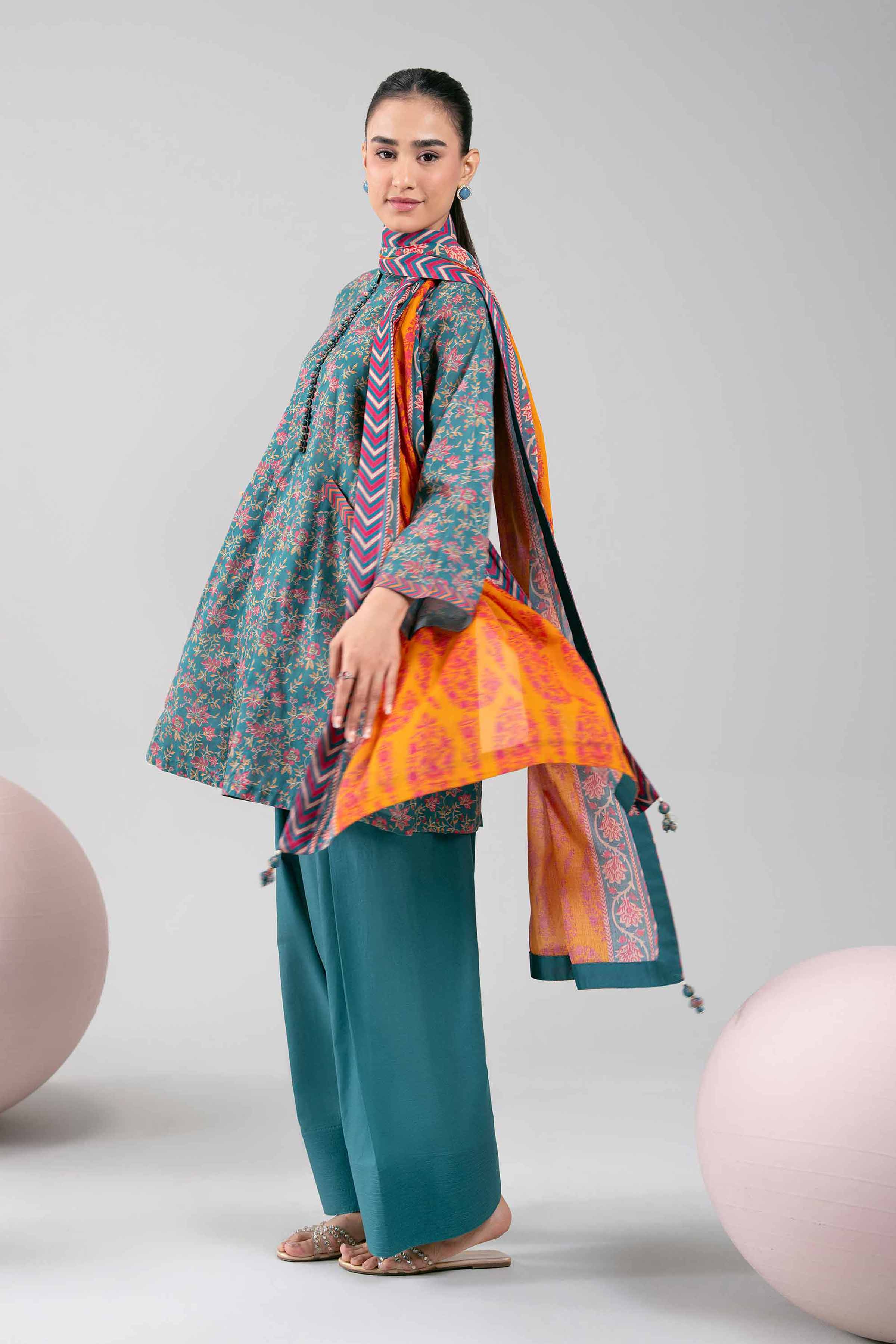 3 Piece - Printed Loose Fabric - 42602351