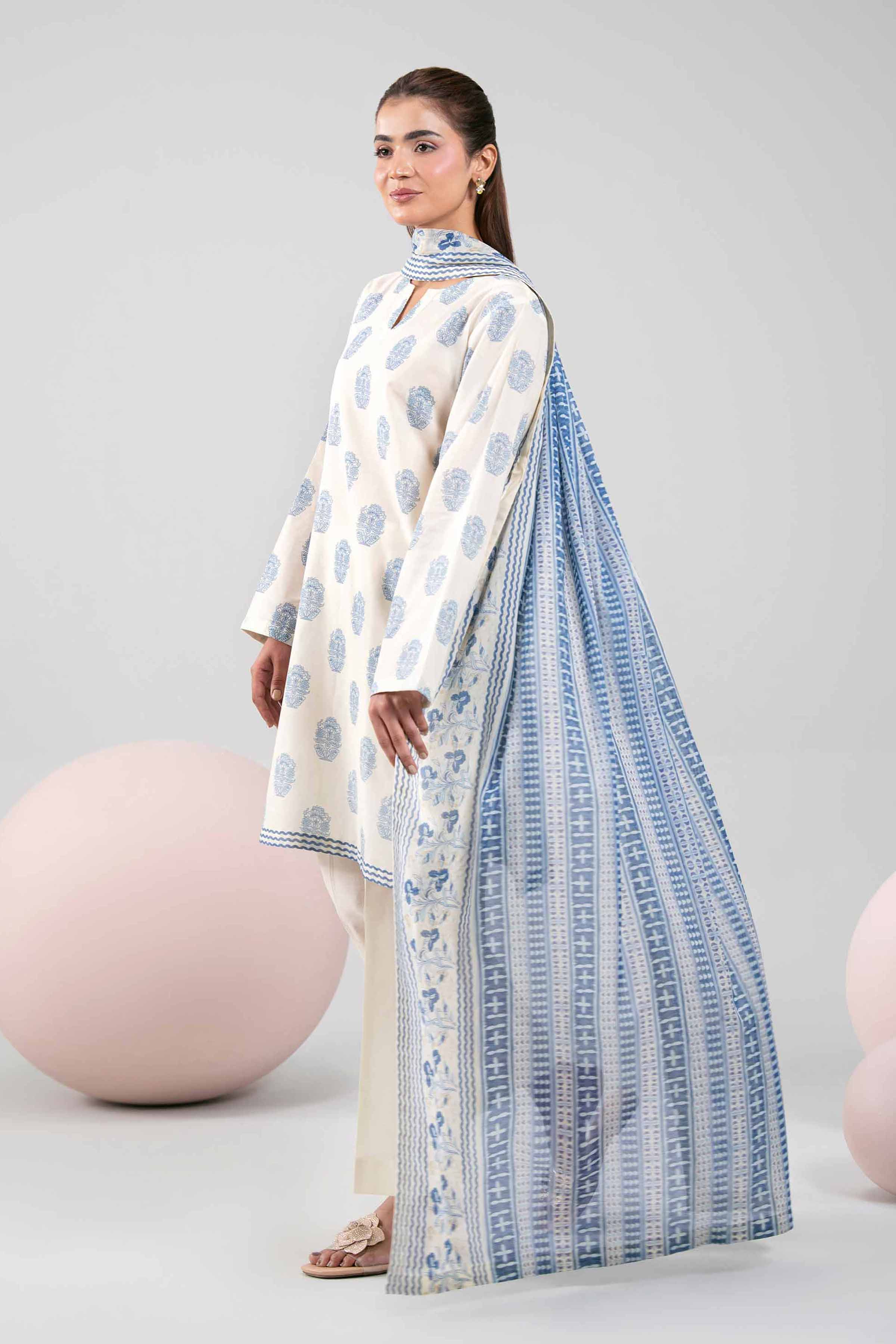 3 Piece - Printed Loose Fabric - 42602356