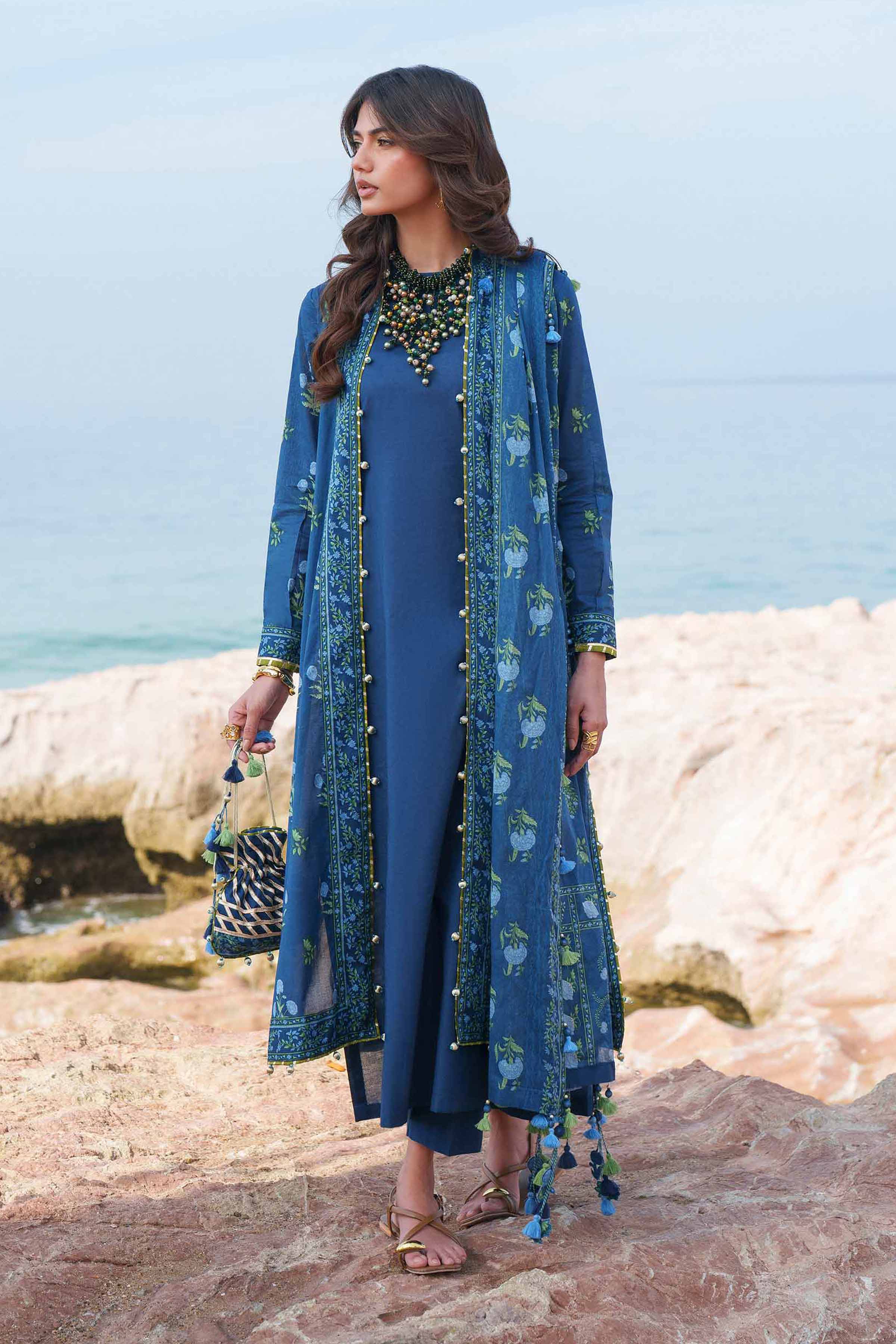 3 Piece - Printed Loose Fabric - 42602359 for Women - Freedom To Buy Collection | Nishat | Shop Online