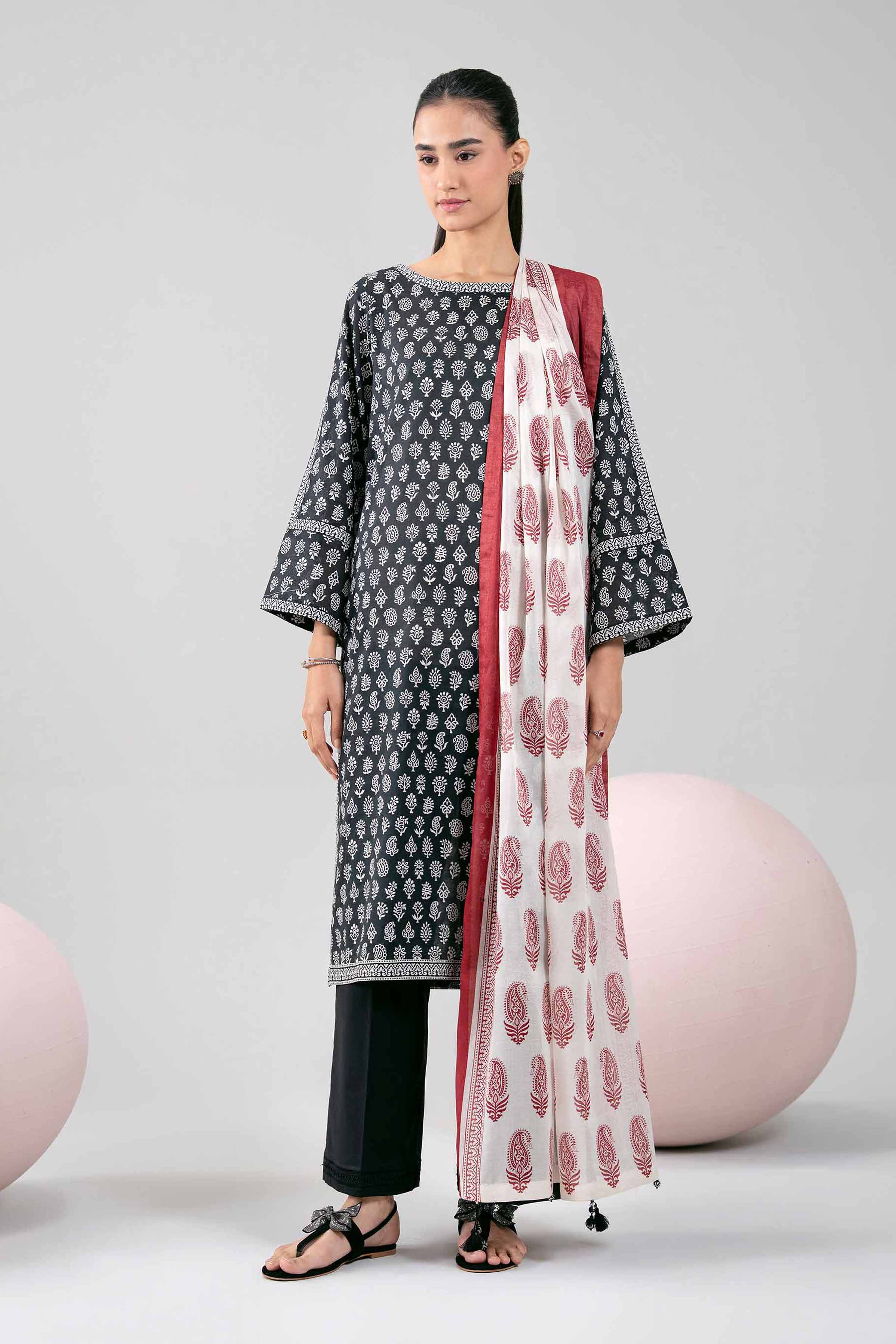 3 Piece - Printed Loose Fabric - 42602360