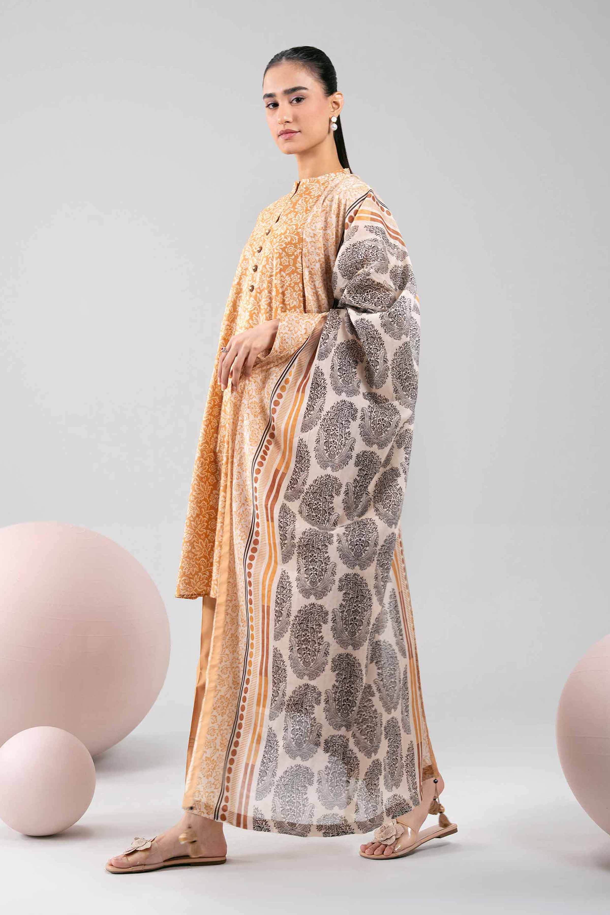 3 Piece - Printed Loose Fabric - 42602362