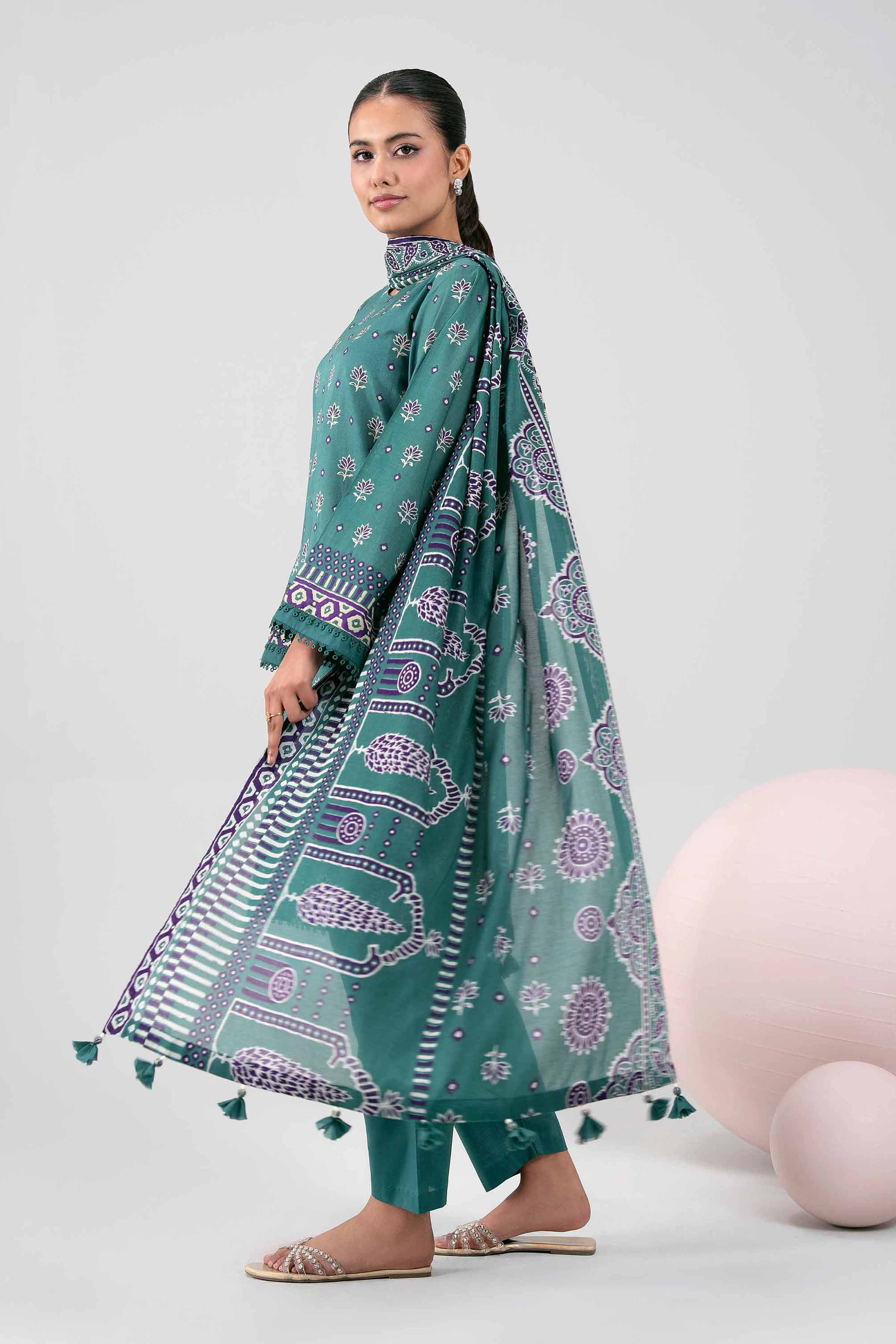 3 Piece - Printed Loose Fabric - 42602363